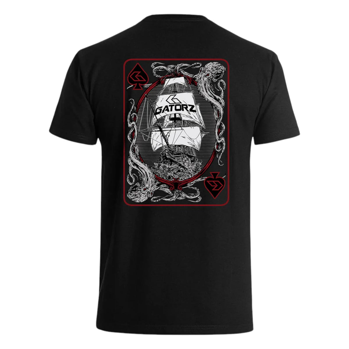 Gatorz Pirate Playing Card T-Shirt