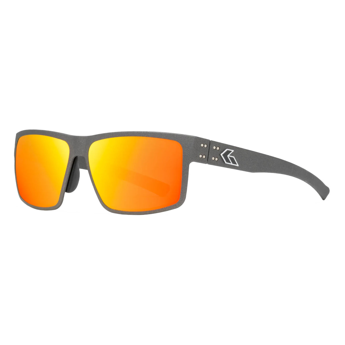 Gatorz Sonnenbrille Rig Graphite Cerakote Rose Sunburst Mirror