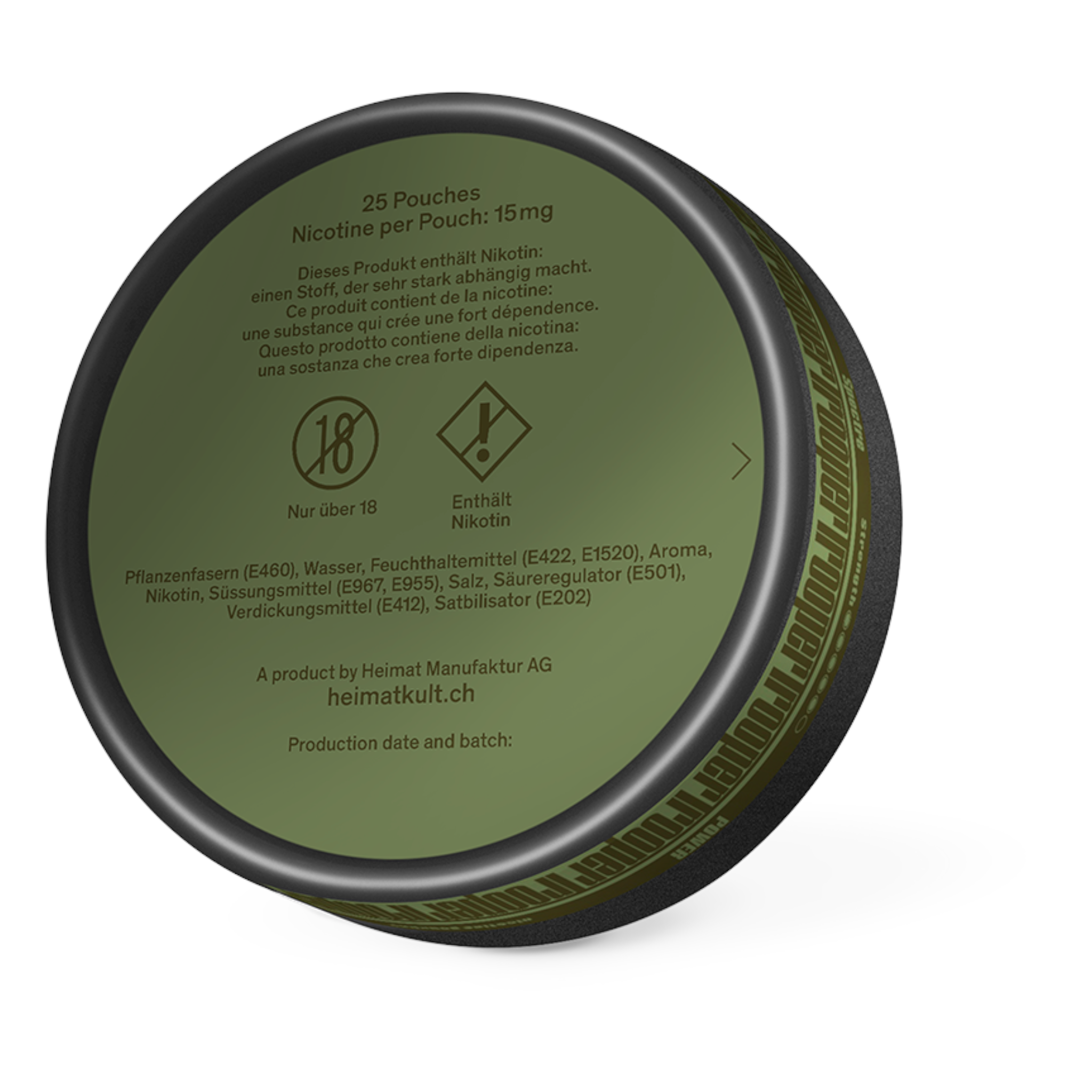 Heimat Trooper Nicotine Pouches Menthol 25 Stk