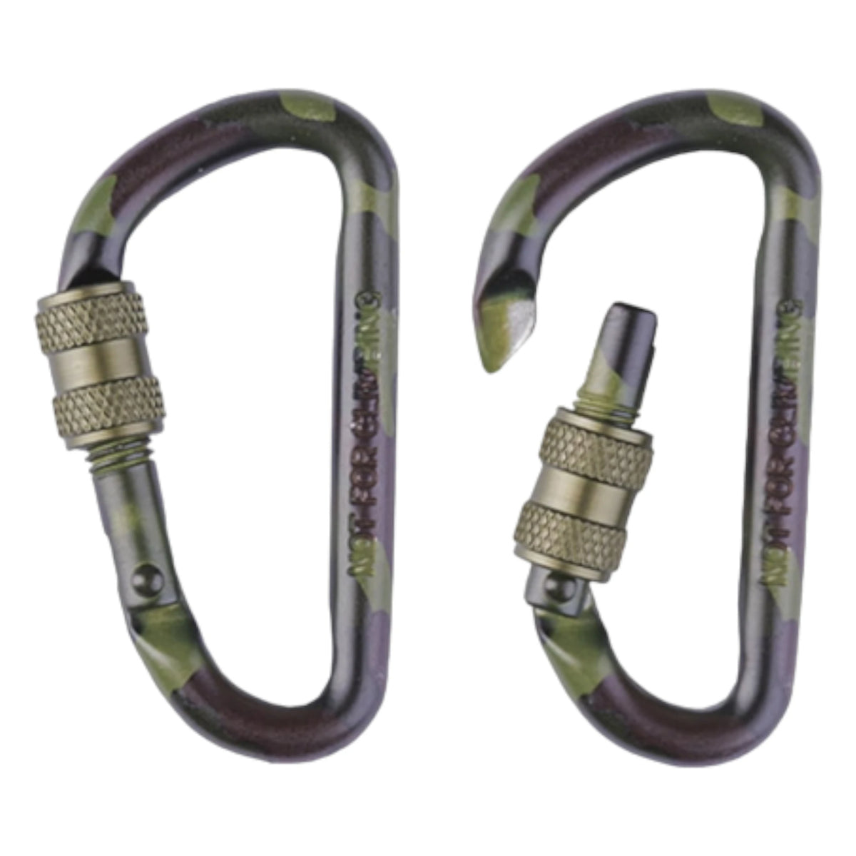 Mil-Tec Tactical Karabiner Woodland 60mm