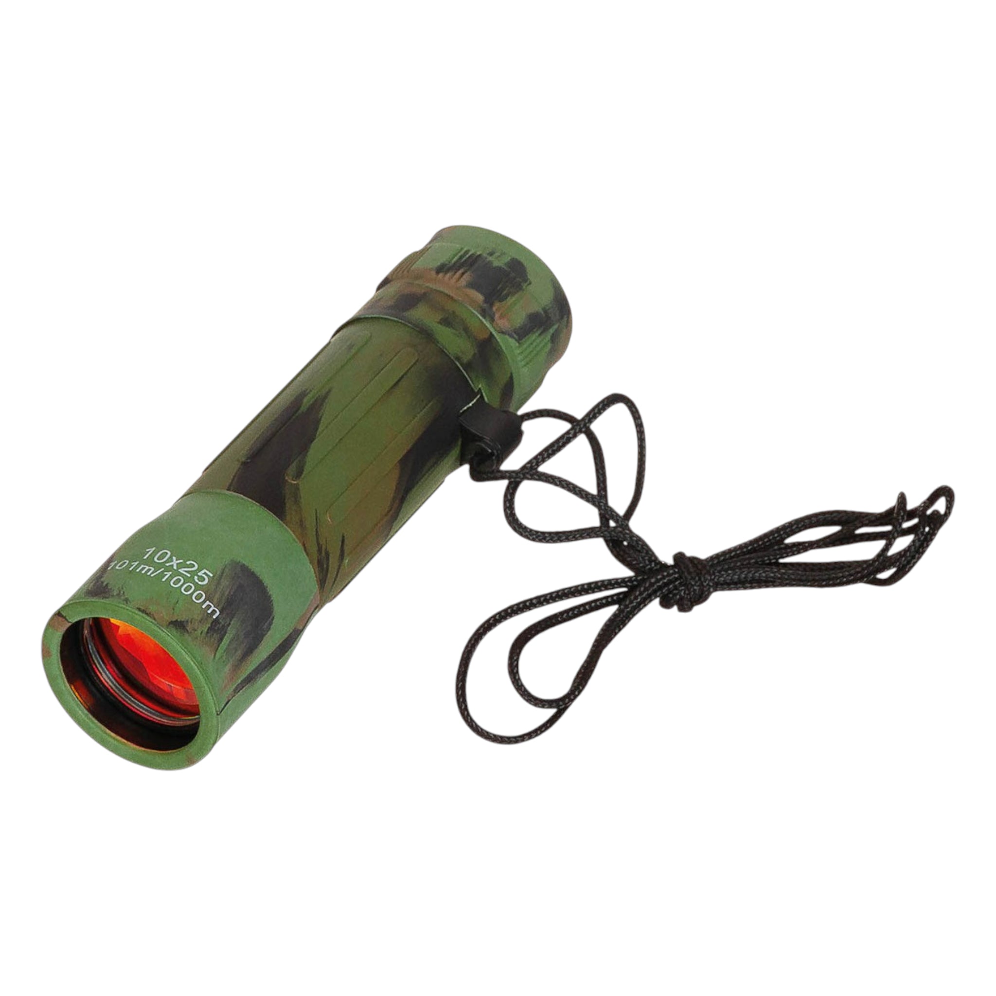 MFH Monokular, 10 x 25 Ruby Linse