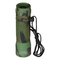 MFH Monokular, 10 x 25 Ruby Linse