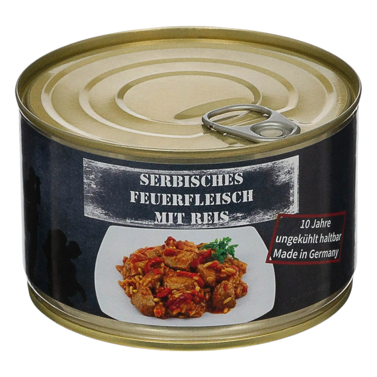 MFH Serbisches Feuerfleisch mit Reis Vollkonserve 400 g