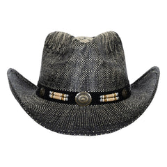 MFH Strohhut Texas mit Hutband