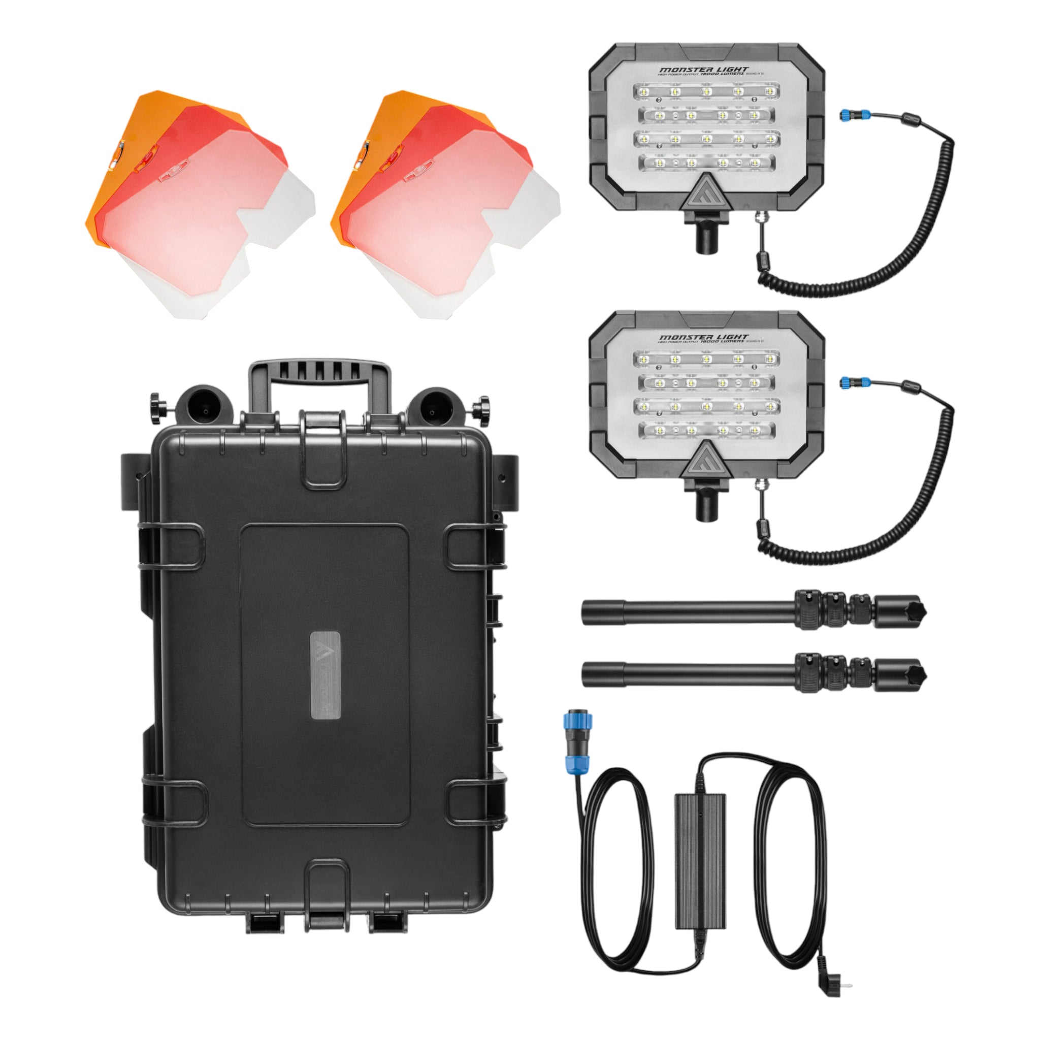 Mactronic Monster Light Twin Flutlicht