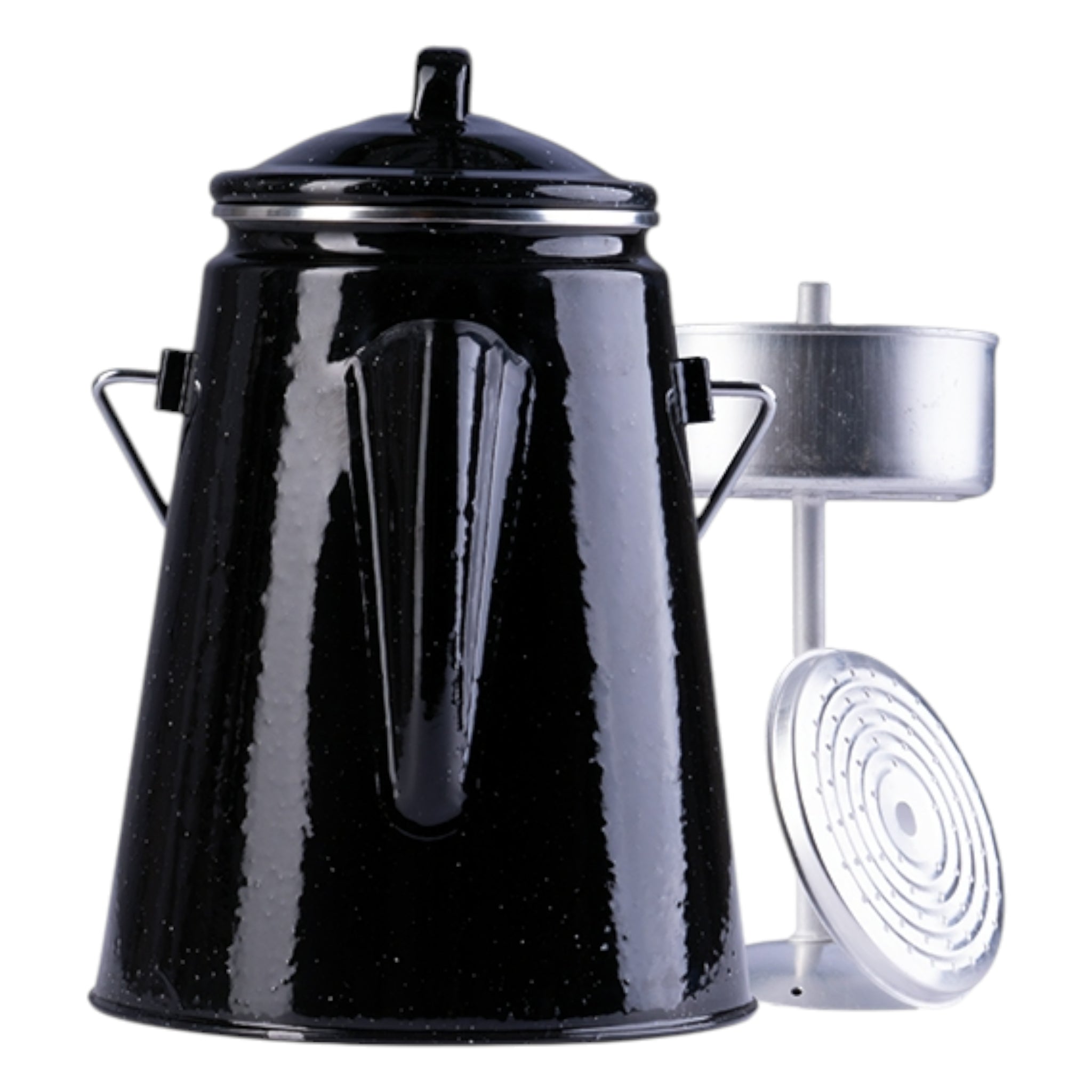 Mil-Tec Camping Kaffekanne Emaille mit Percolator – günstig kaufen