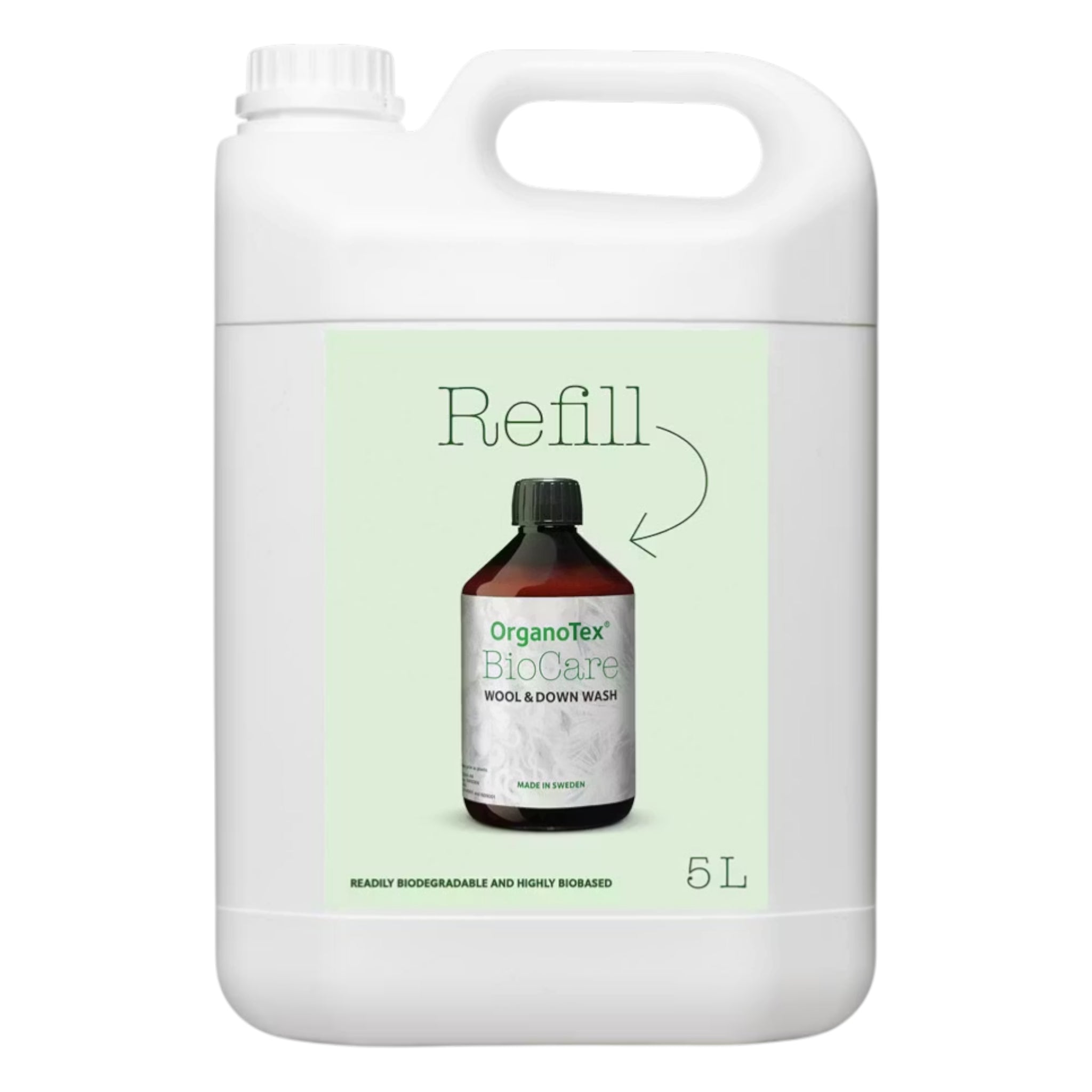 OrganoTex Wolle- & Daunenwaschmittel BioCare Refill 5 L