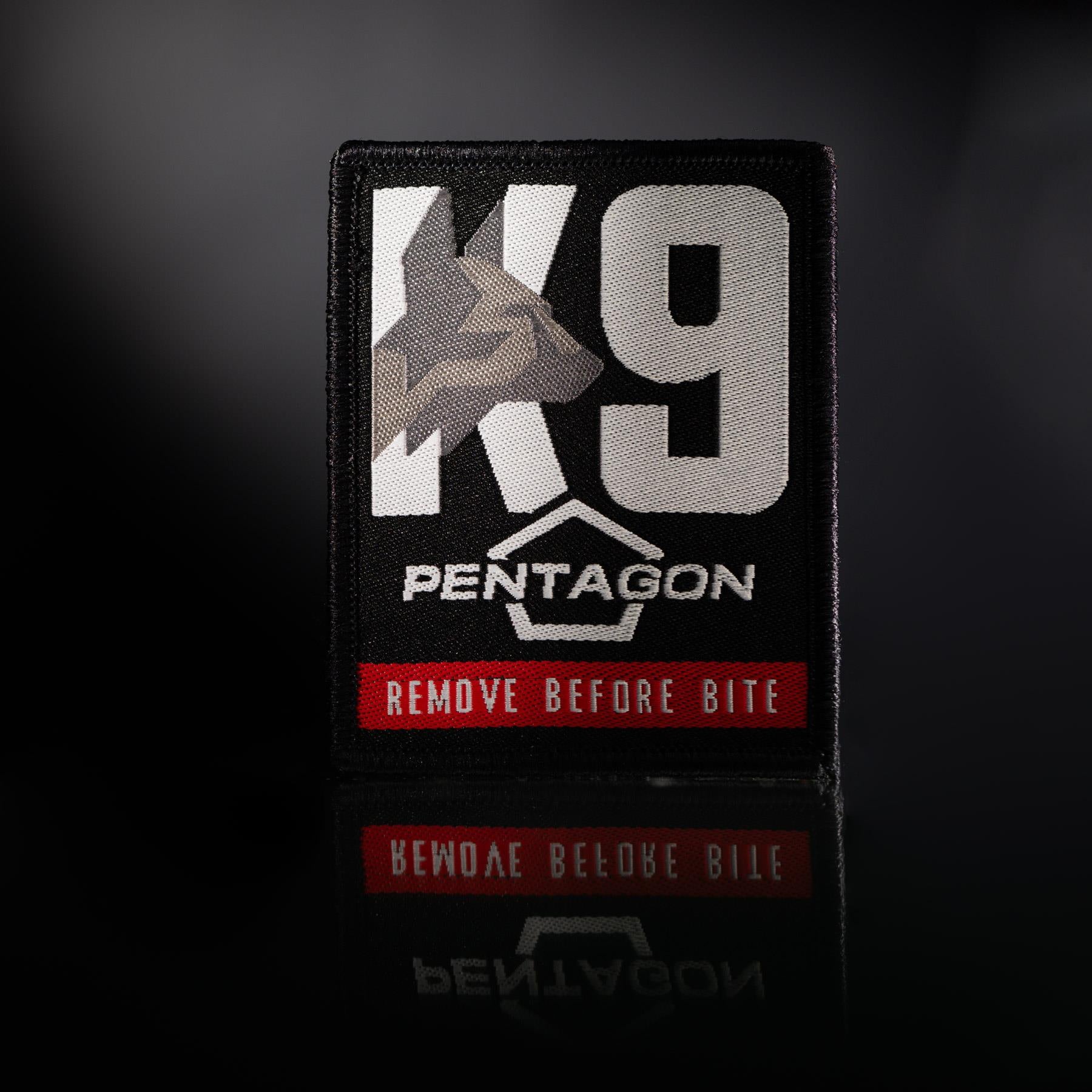 Pentagon Patch K9 Remove Before Bite