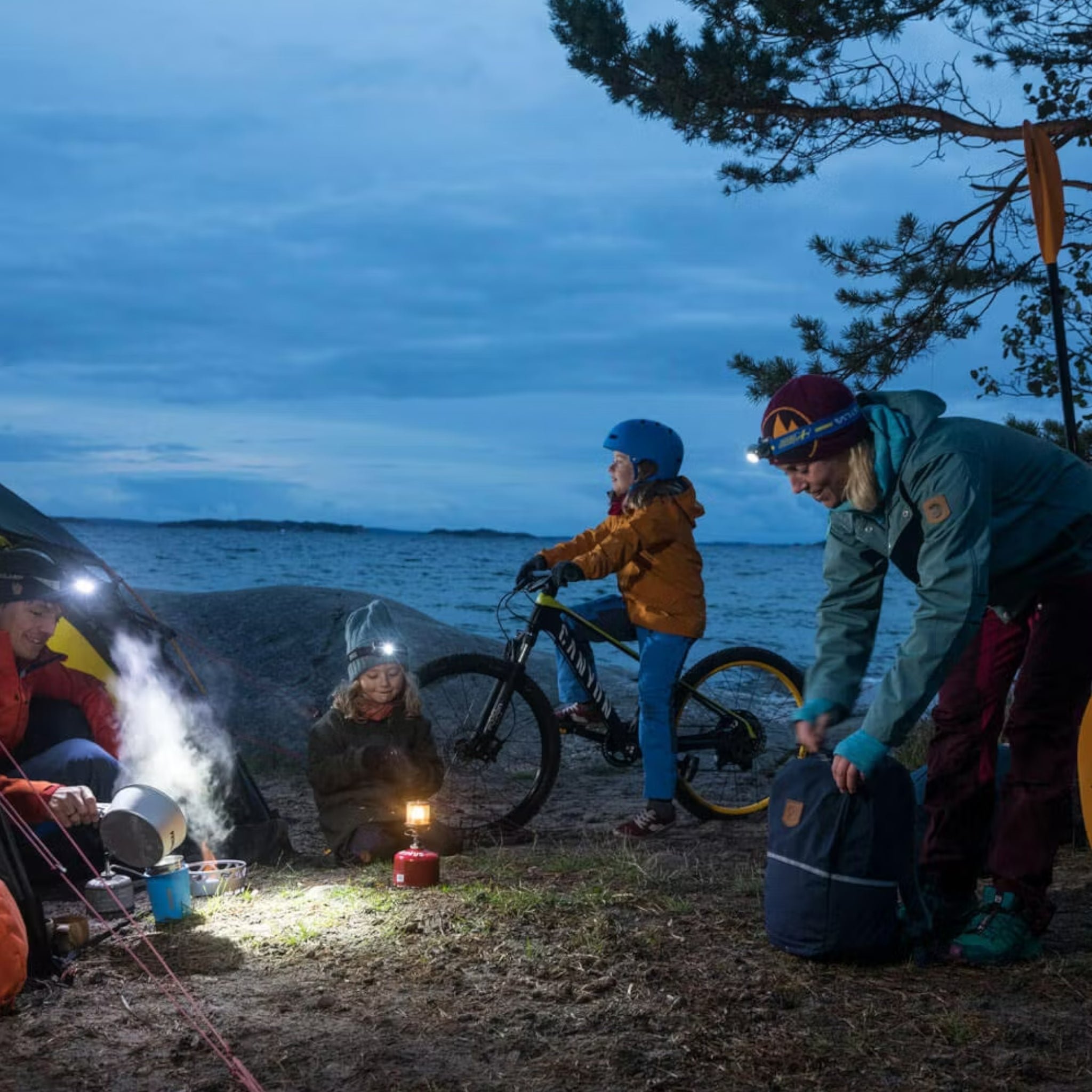 Primus Campinglaterne Micron mit Stahlgitter