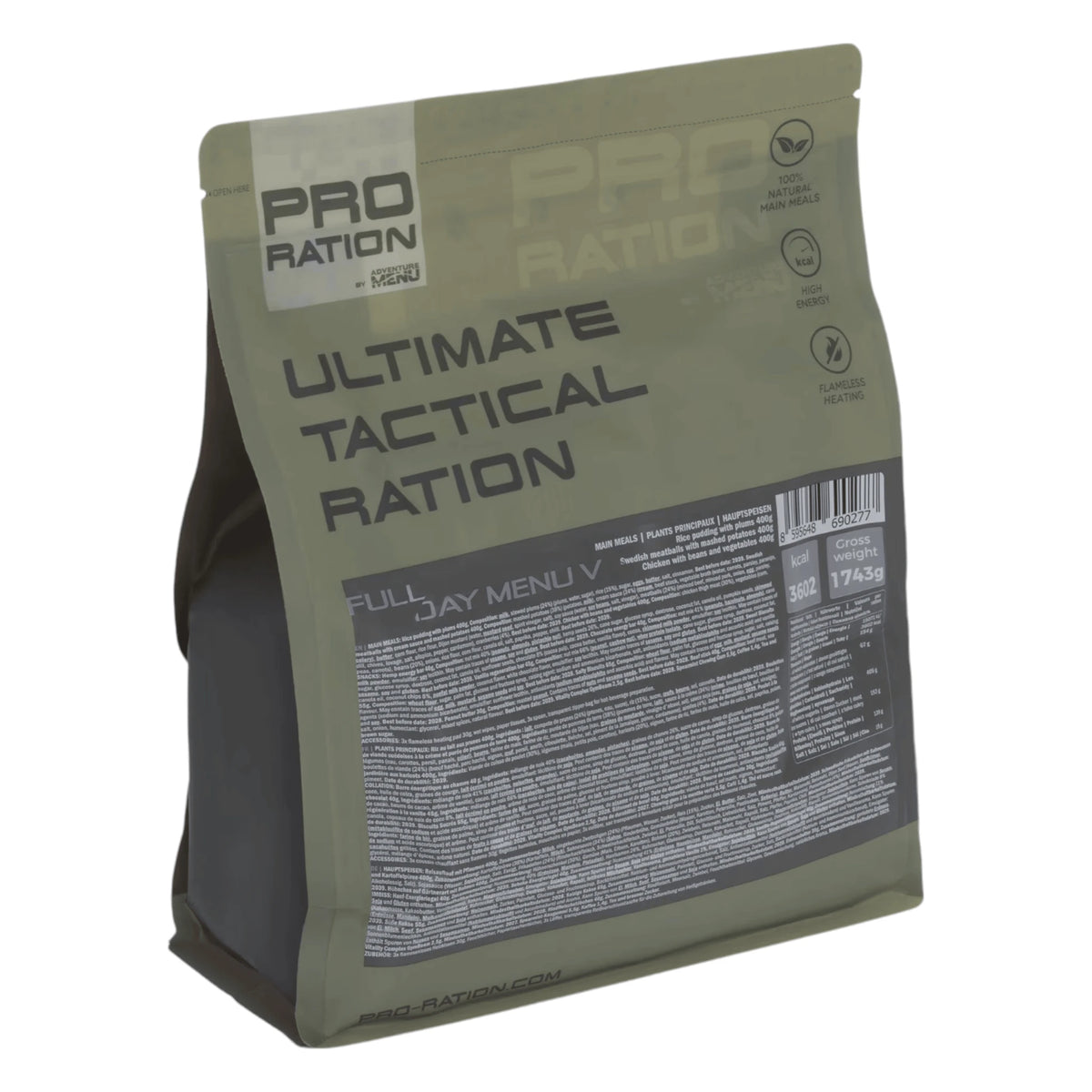 Pro-Ration Ultimate Tactical Ration Tagesmenü V