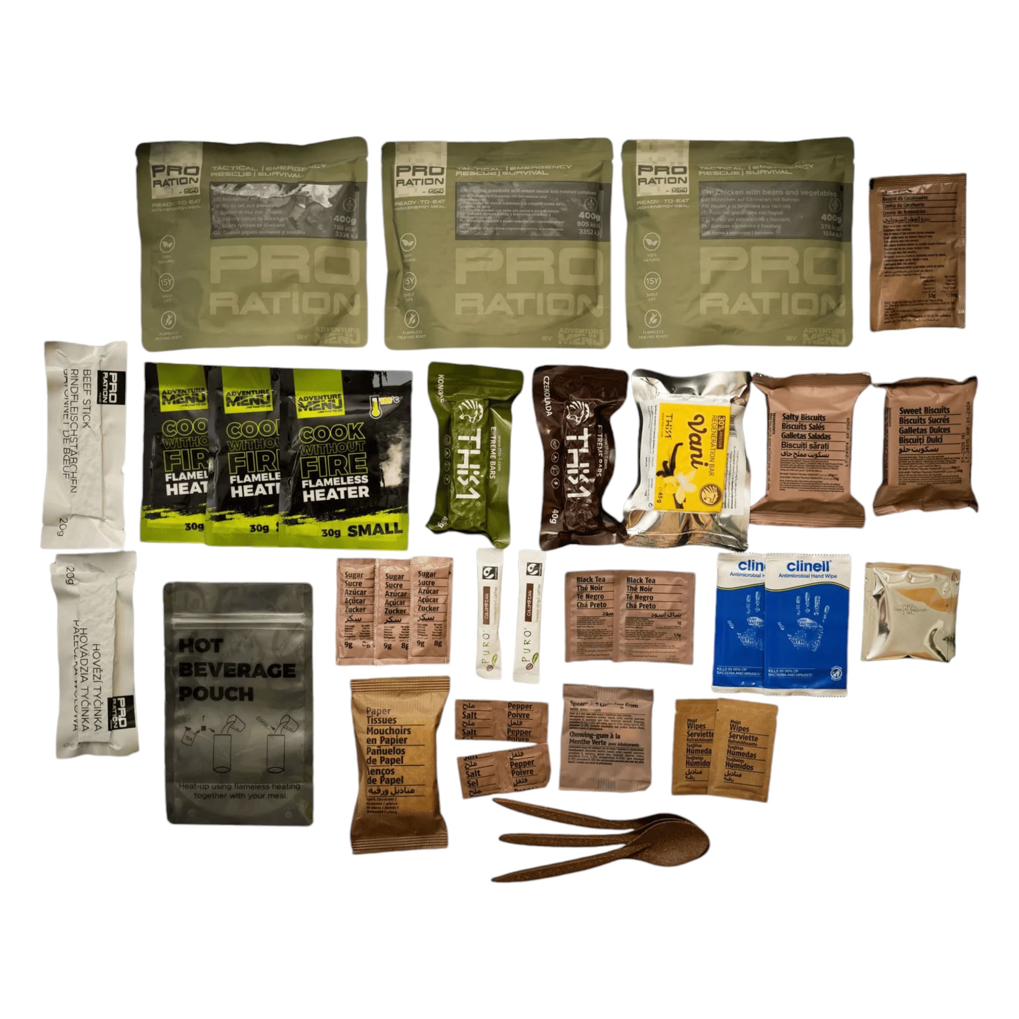 Pro-Ration Ultimate Tactical Ration Tagesmenü V