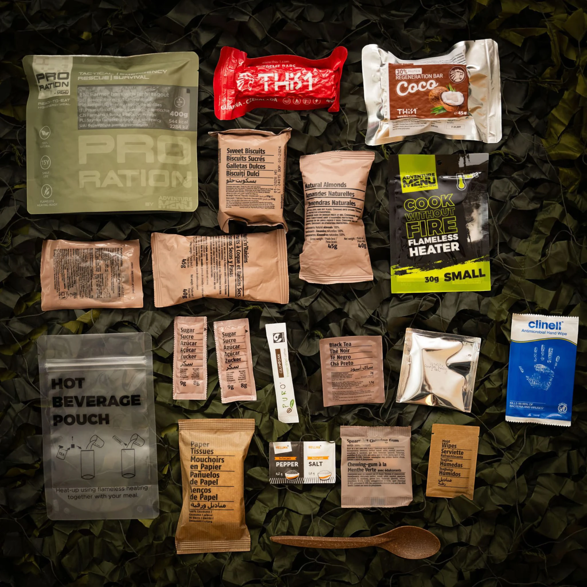 Pro-Ration Ultimate Tactical Ration Halbtagesmenü II