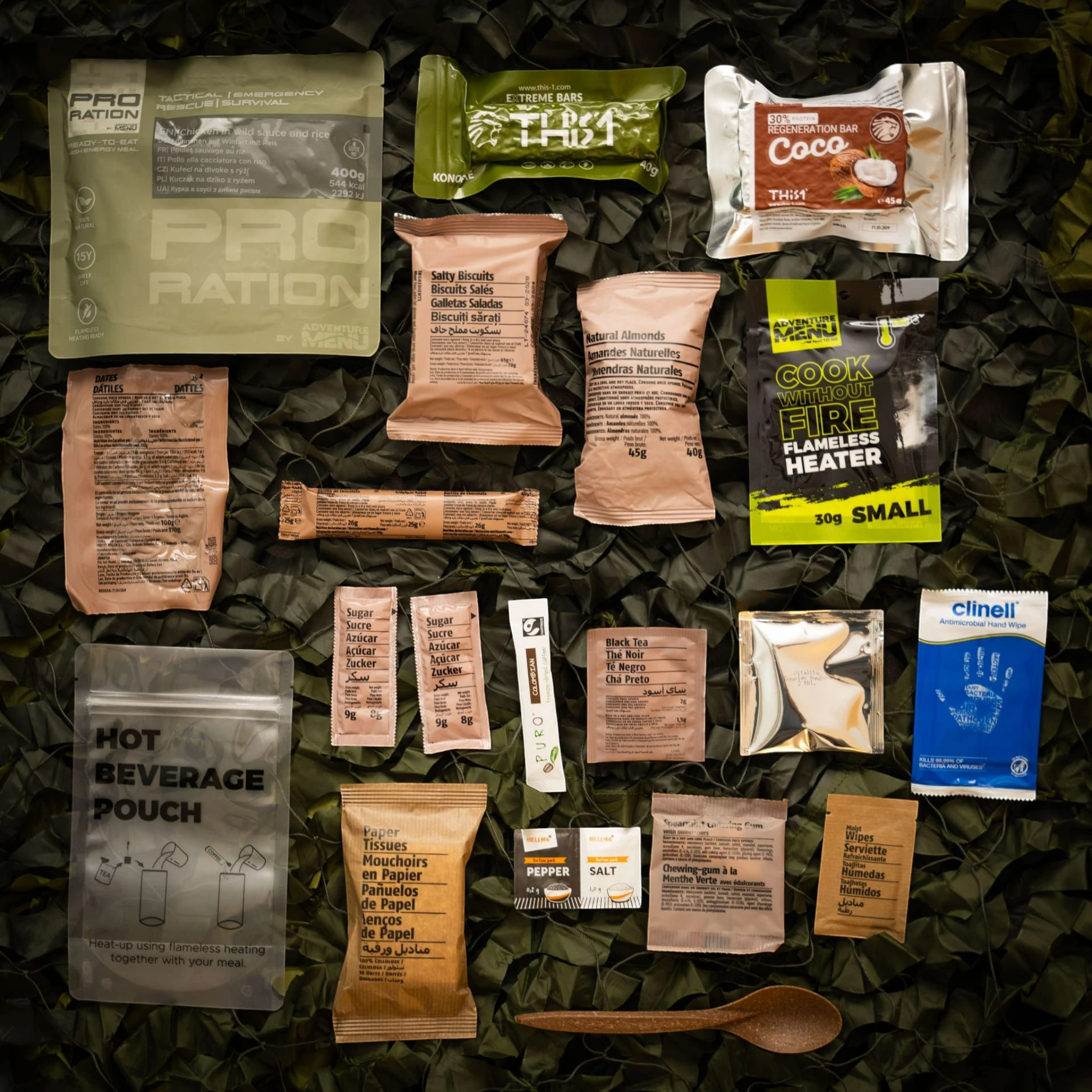 Pro-Ration Ultimate Tactical Ration Halbtagesmenü III