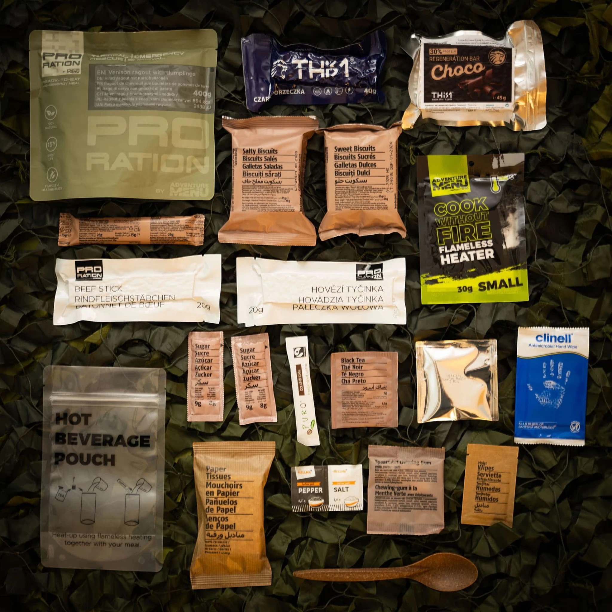 Pro-Ration Ultimate Tactical Ration Halbtagesmenü IV