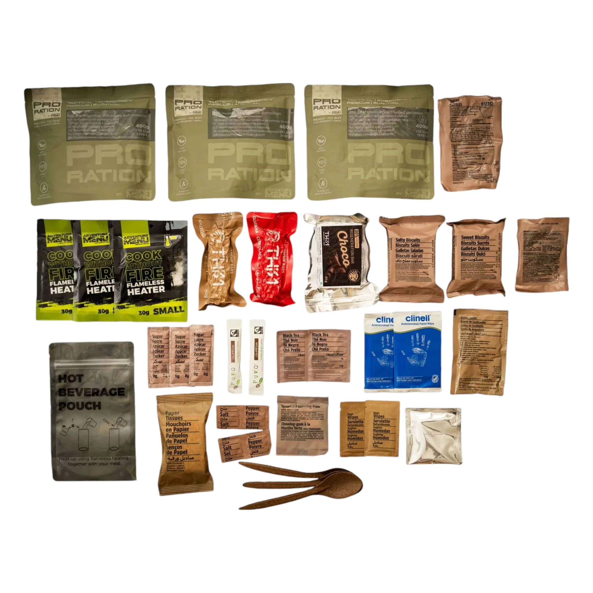 Kay Rations Pro-Ration Ultimate Tactical Ration Tagesmenü II – günstig kaufen – Armtec