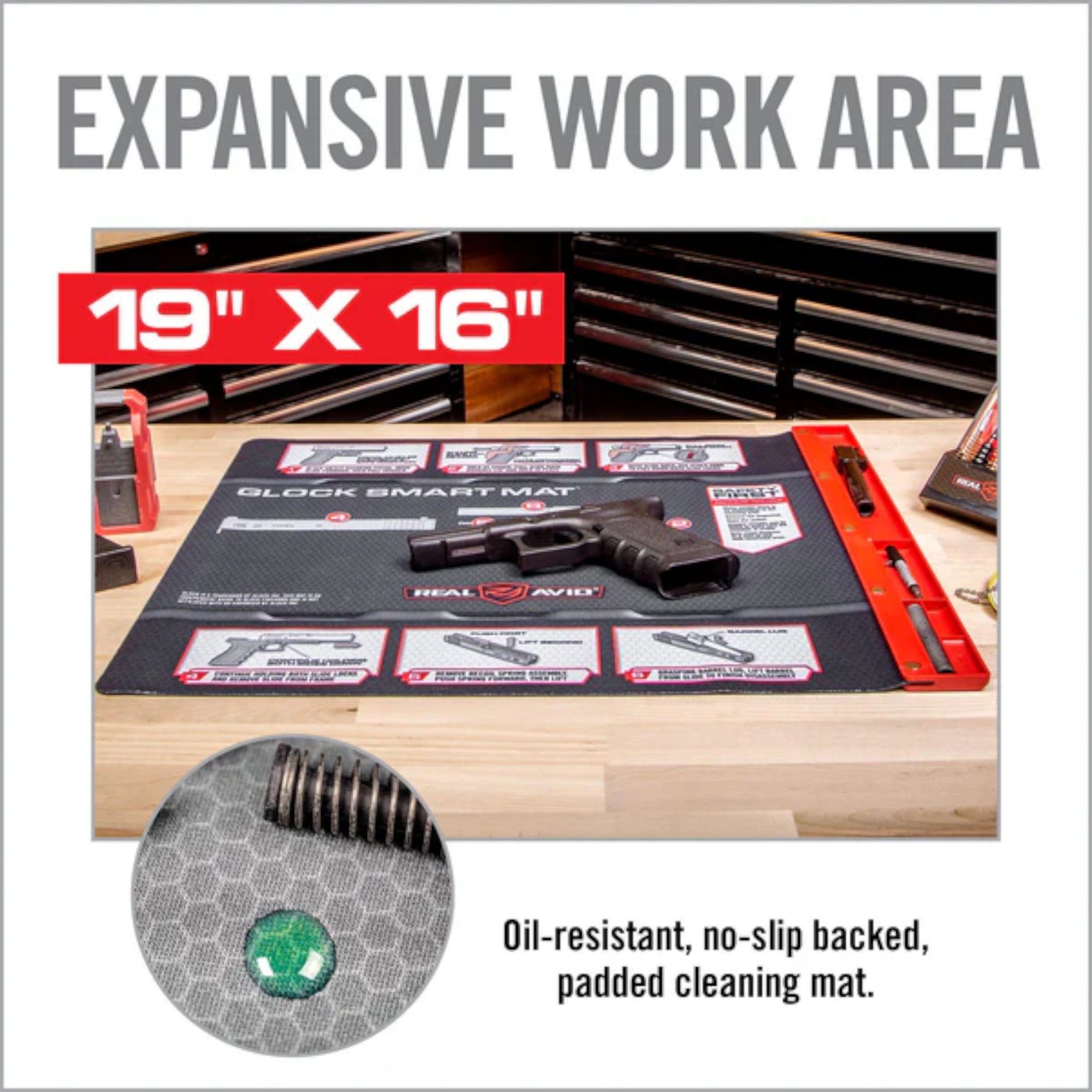 Real Avid Reinigungsmatte Glock Smart Mat