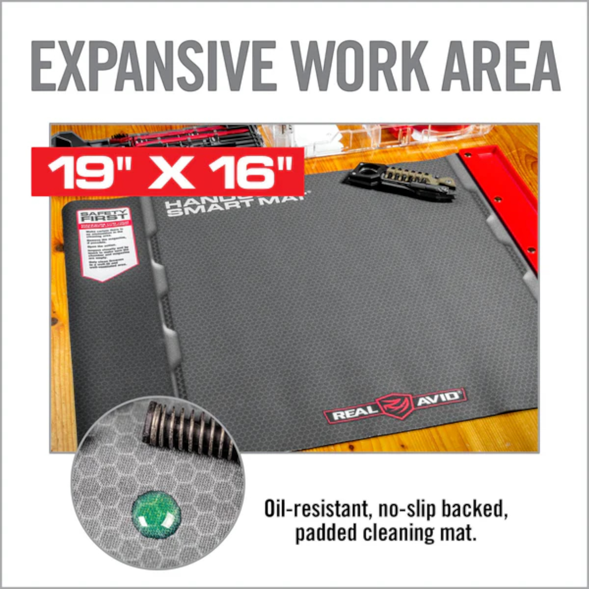 Real Avid Reinigungsmatte Handgun Smart Mat