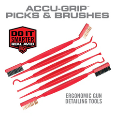 Real Avid Reinigungsset Accu-Grip Picks & Brushes