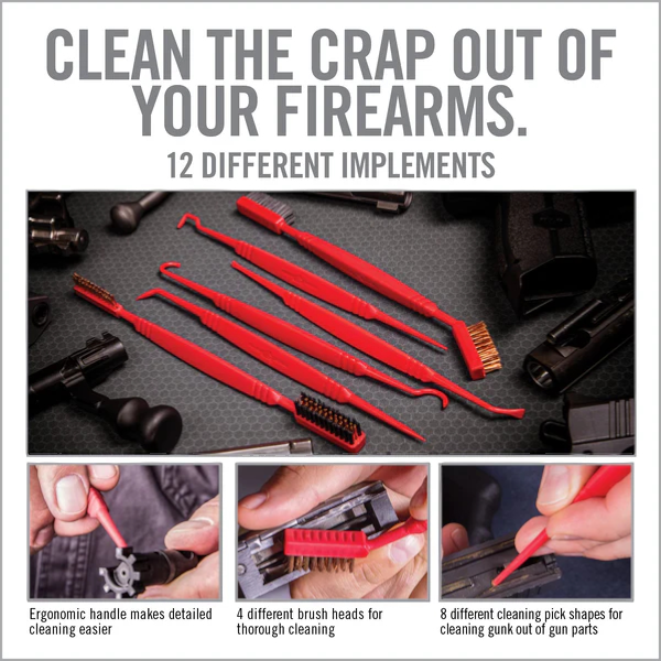 Real Avid Reinigungsset Accu-Grip Picks & Brushes