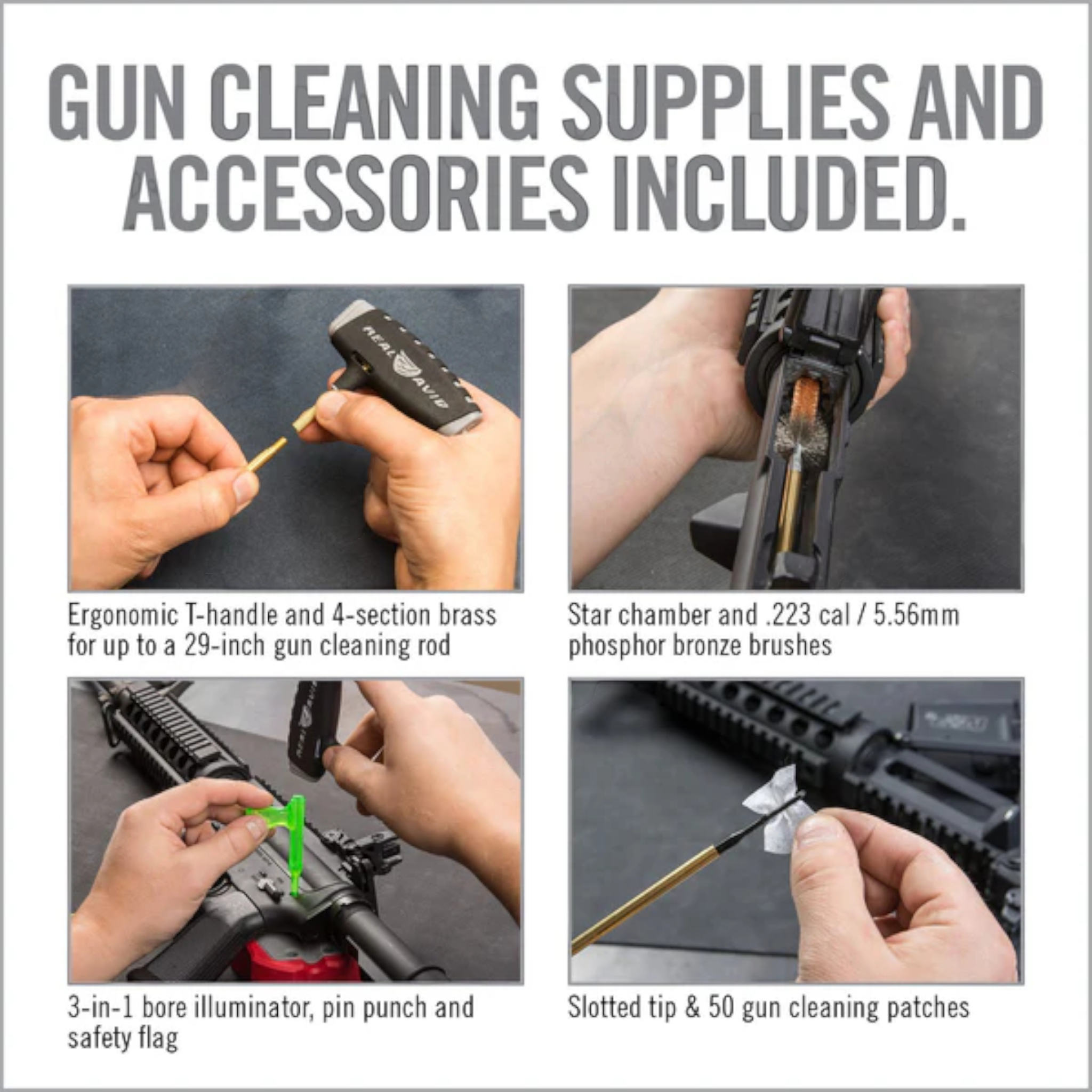 Real Avid Reinigungsset Gun Boss Pro AR15