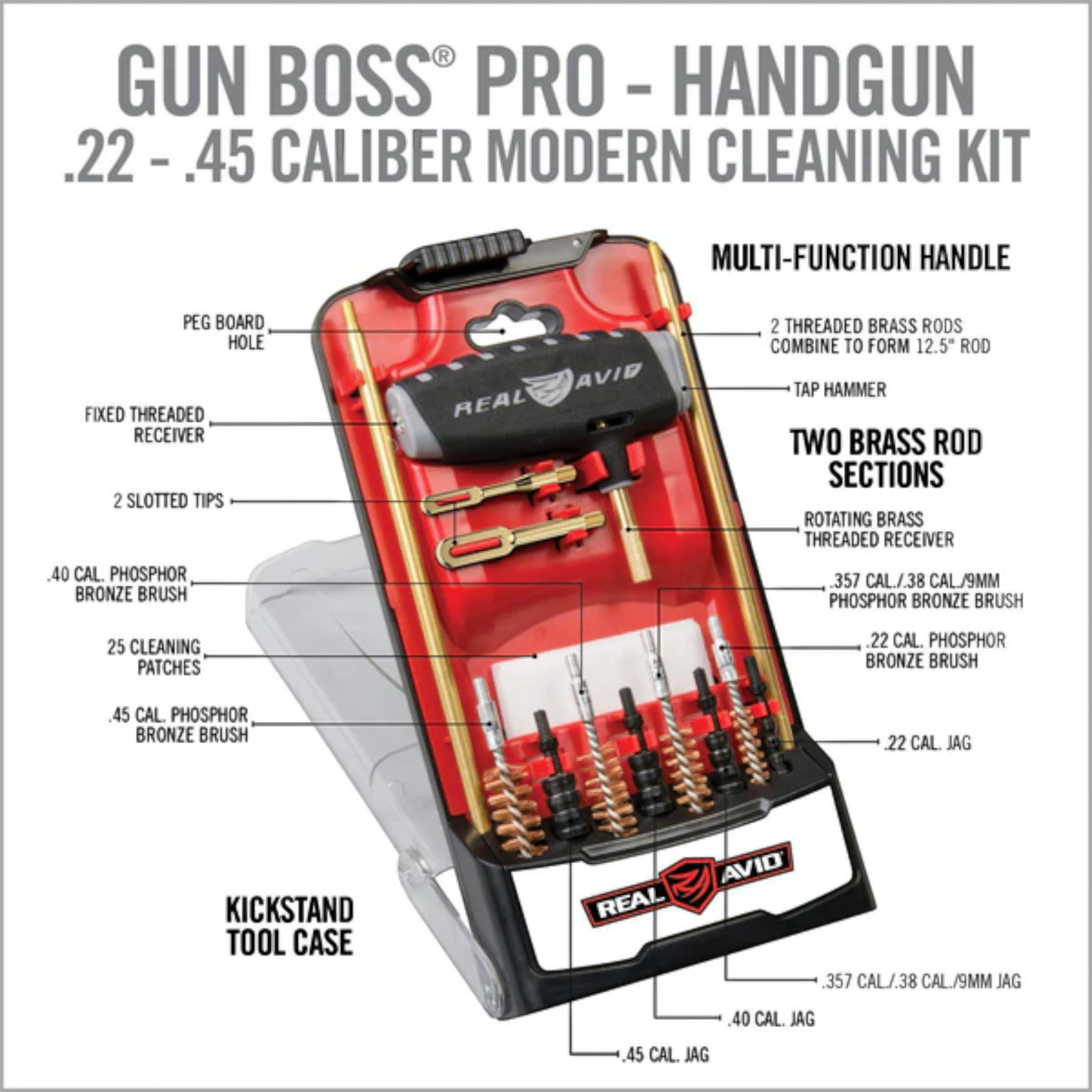 Real Avid Reinigungsset Gun Boss Pro Handgun
