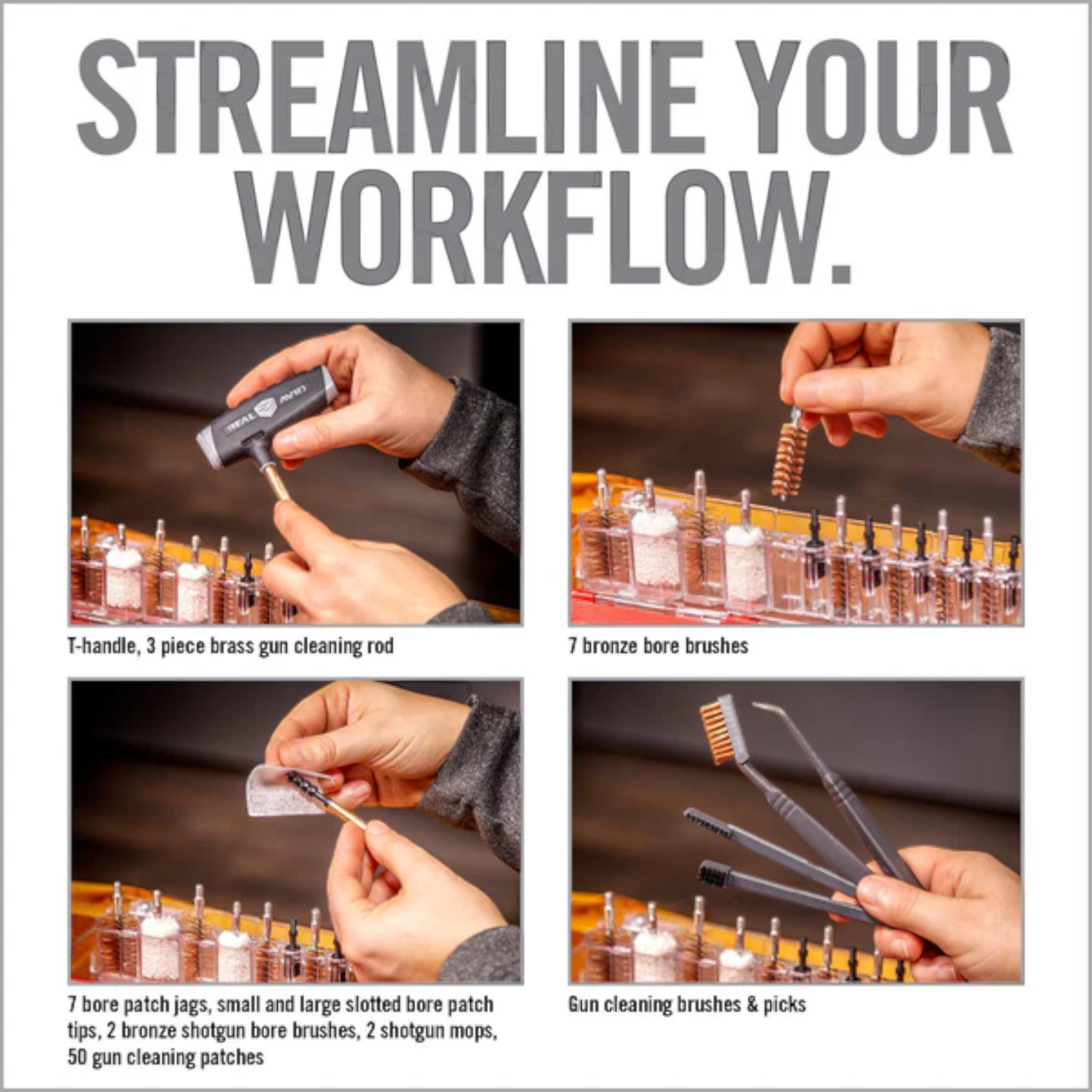 Real Avid Reinigungsset Master Cleaning Station Universal