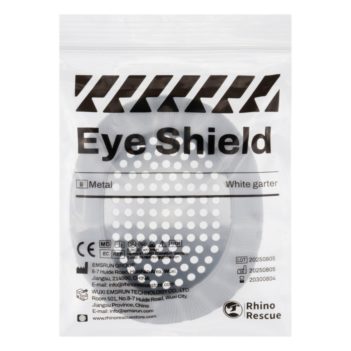 Rhino Rescue Erste Hilfe Augenverband Schale