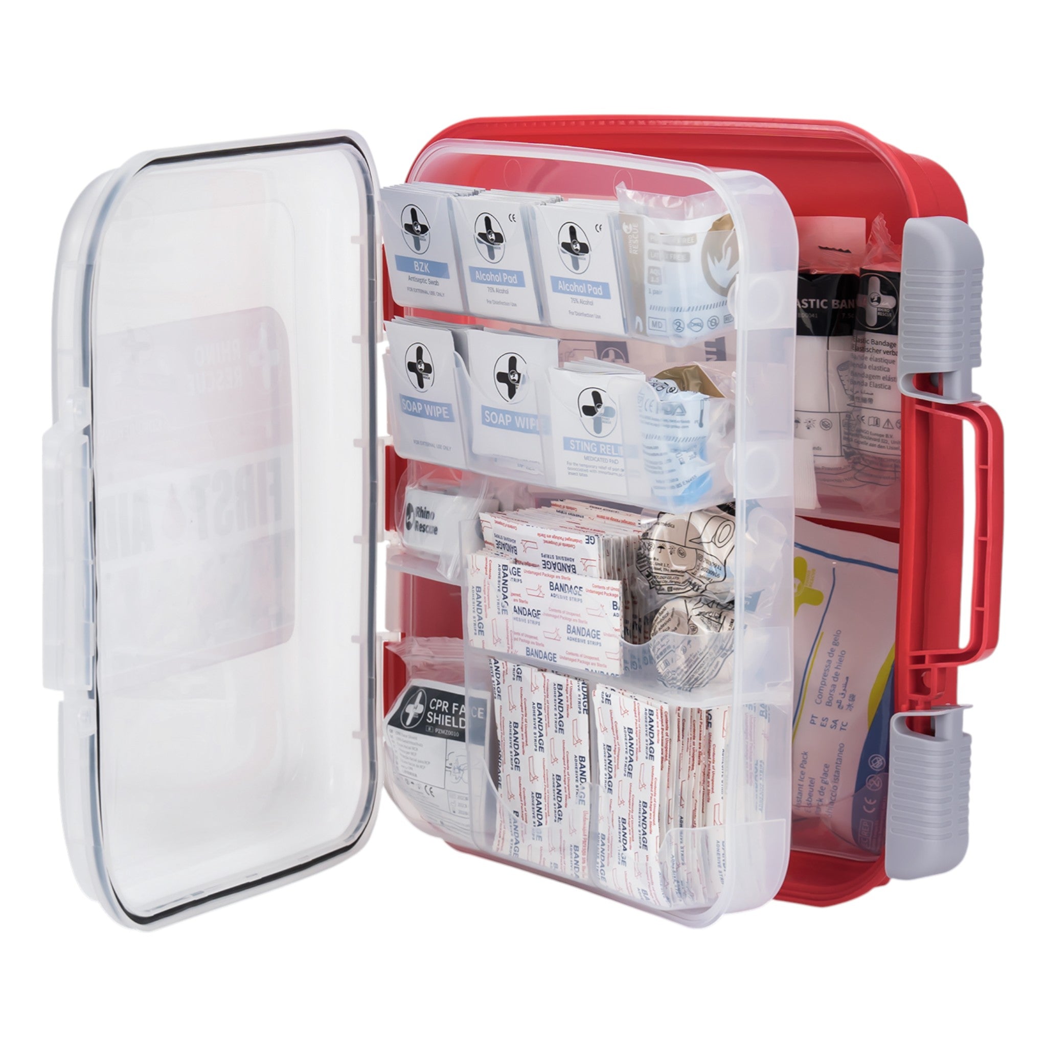 Rhino Rescue Erste Hilfe Koffer 350-teiliges Profi Set