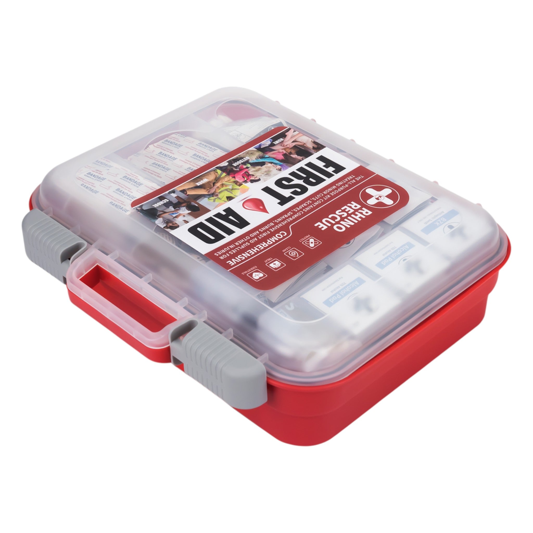 Rhino Rescue Erste Hilfe Koffer 350-teiliges Profi Set