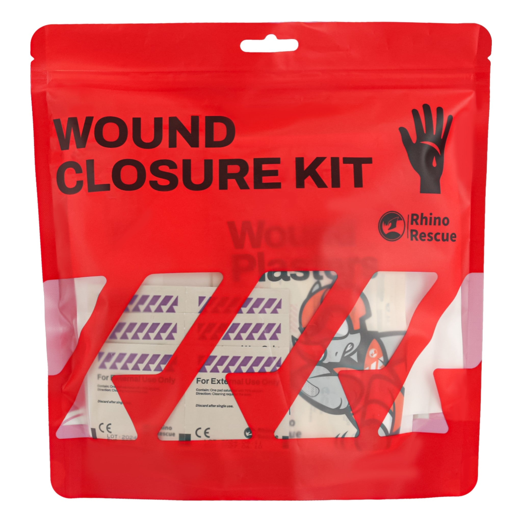Rhino Rescue Erste Hilfe Wundverschluss Set