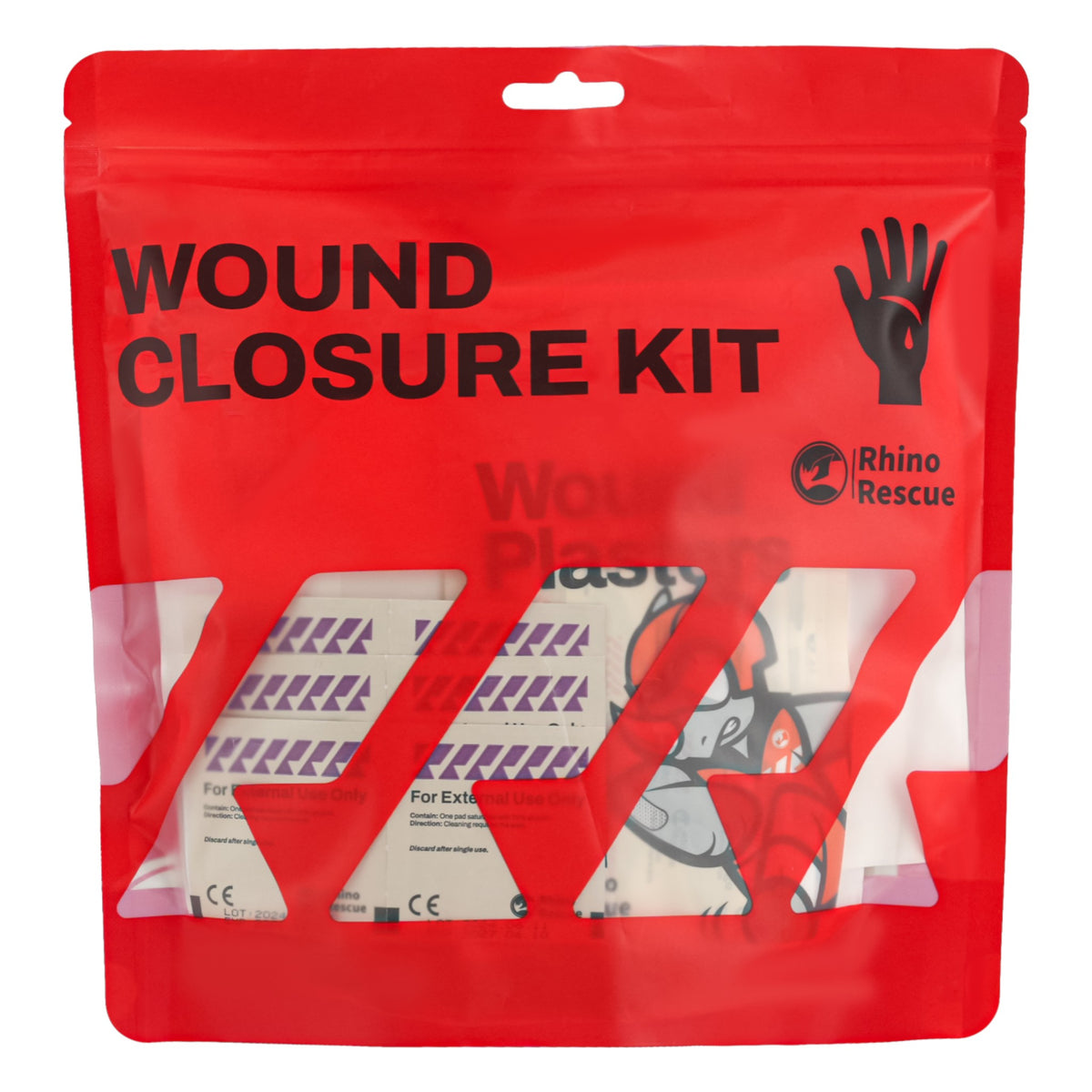 Rhino Rescue Erste Hilfe Wundverschluss Set