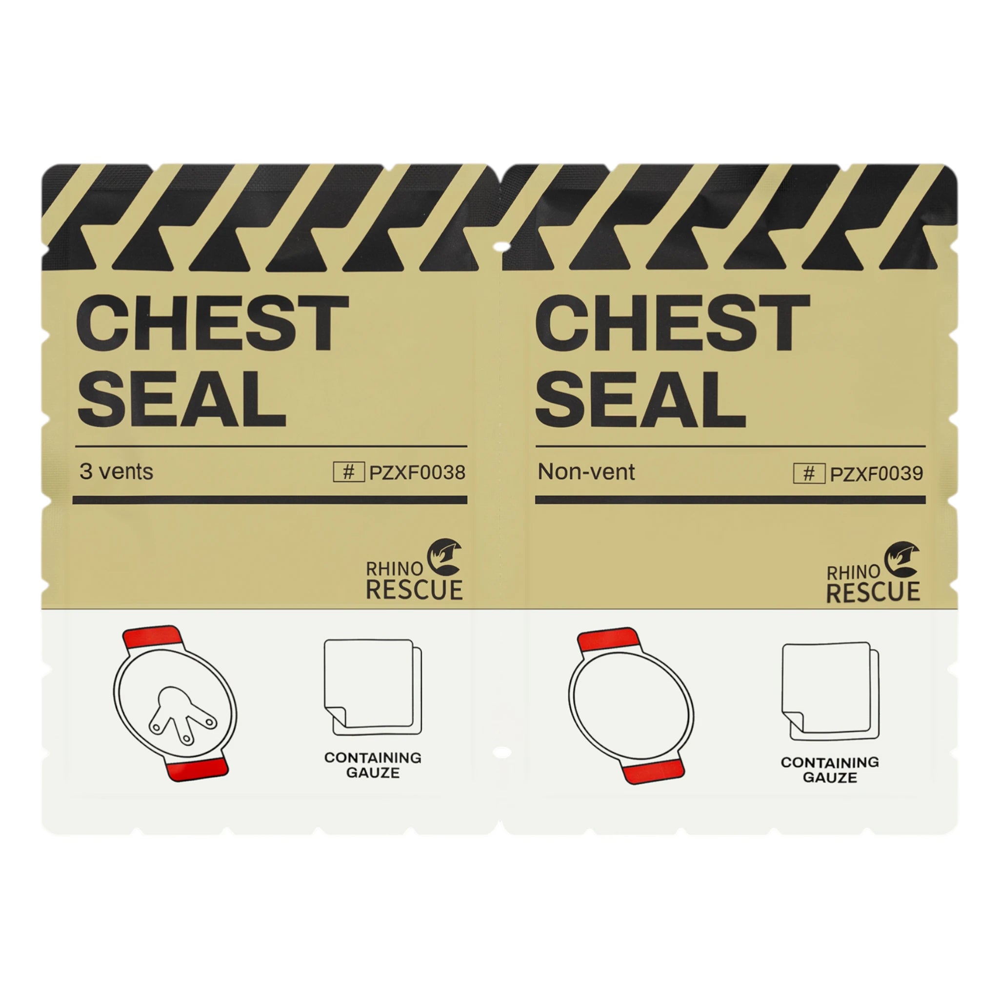 Rhino Rescue Erste Hilfe Chest Seal Thorax