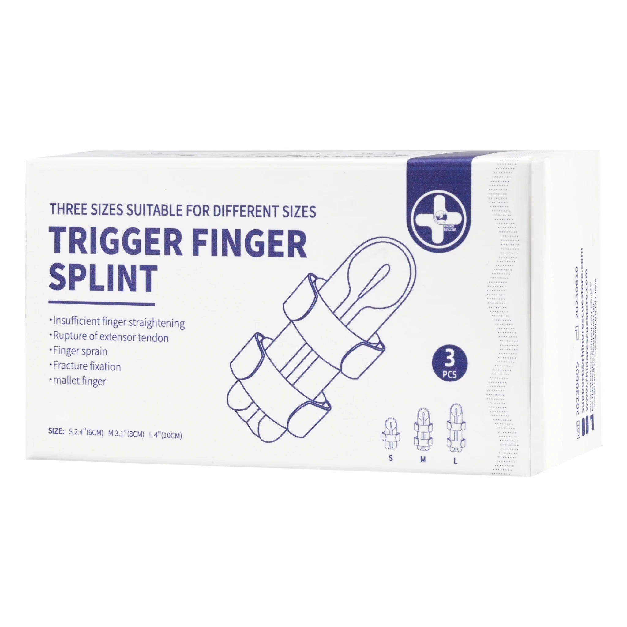 Rhino Rescue Fingerschienen Set