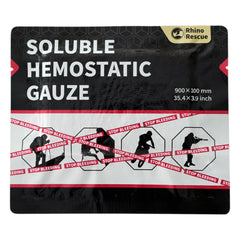 Rhino Rescue Erste Hilfe Hämostatische Gaze Z-Fold