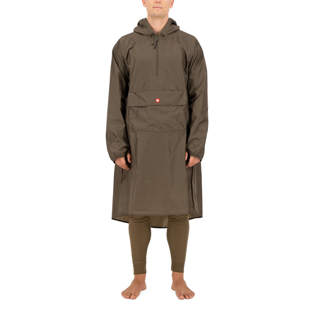 Schweizer Armee Regenschutz-Poncho 18