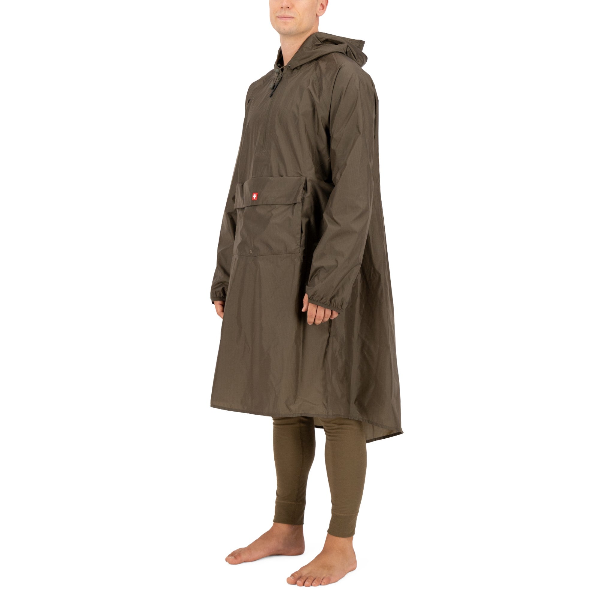 Schweizer Armee Regenschutz-Poncho 18