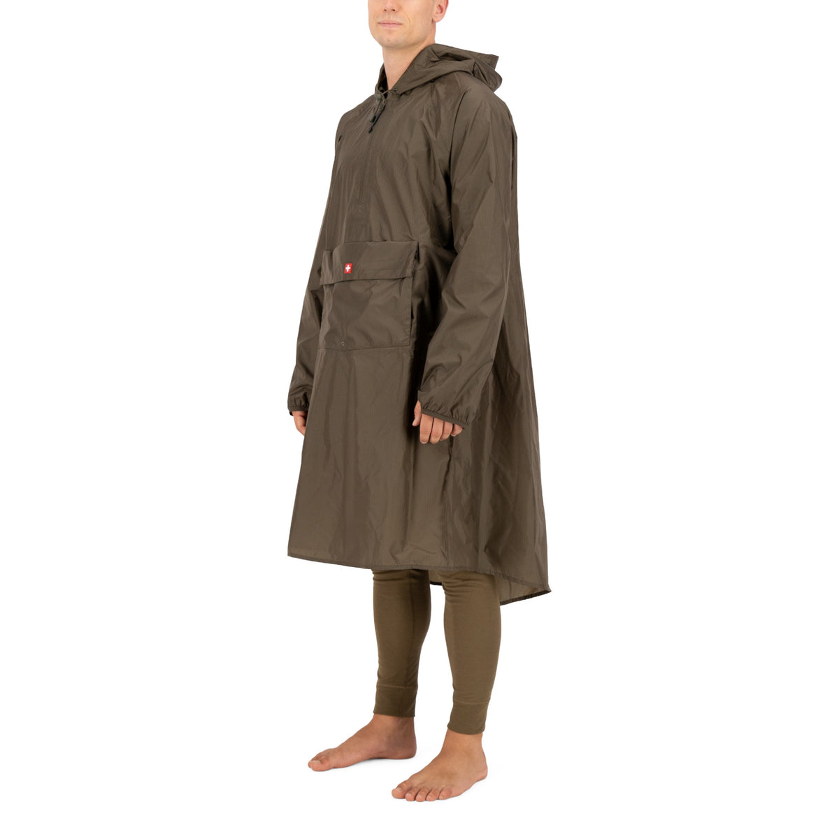 Schweizer Armee Regenschutz-Poncho 18