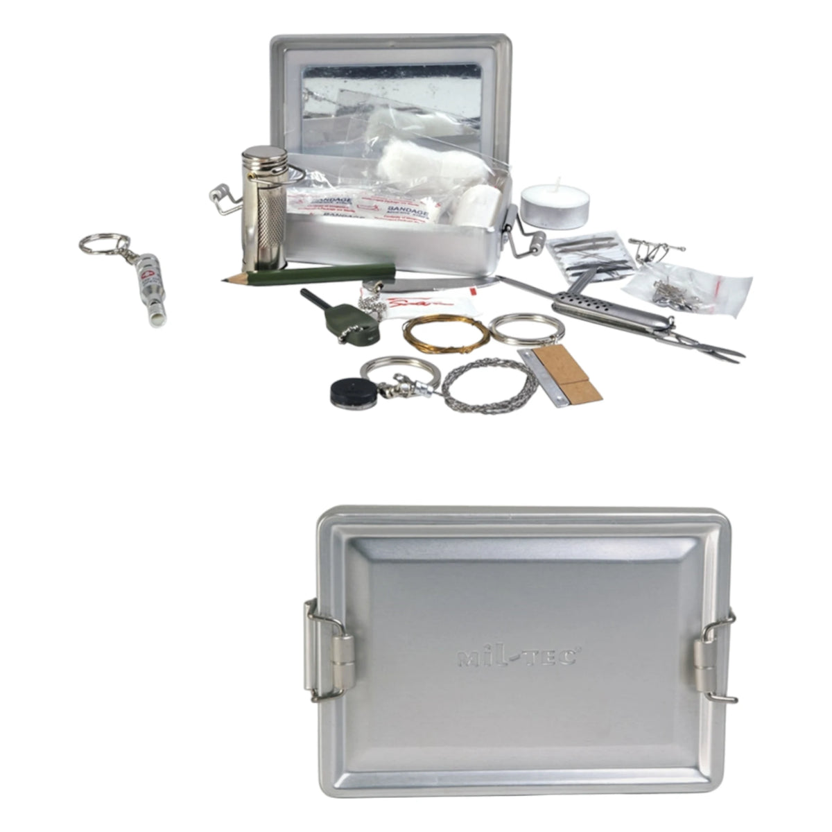 Mil-Tec Survival Kit Alu Box