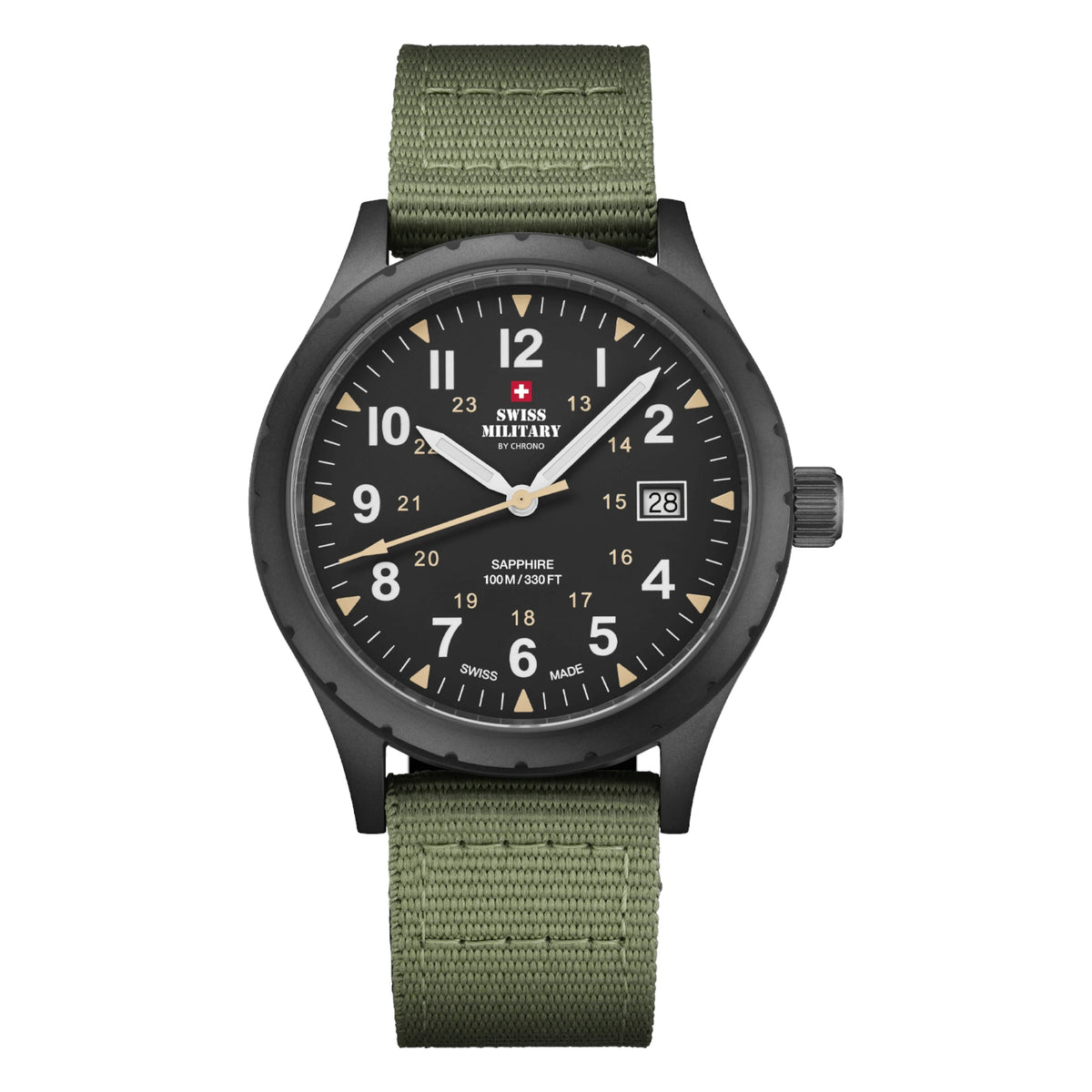 Swiss Military SM34108.07 Classic Army Quarz Uhr