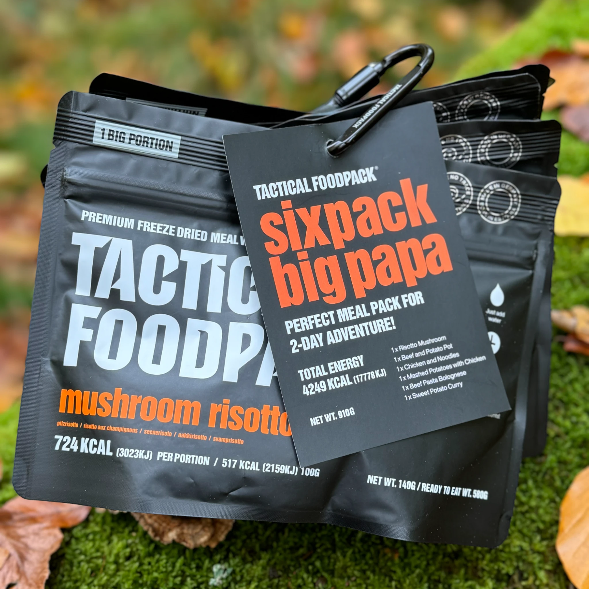 Tactical Foodpack Outdoornahrung BIG Papa