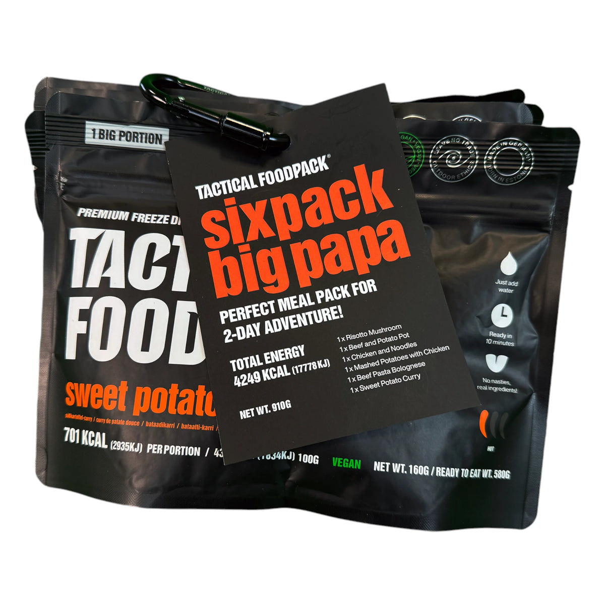 Tactical Foodpack Outdoornahrung BIG Papa