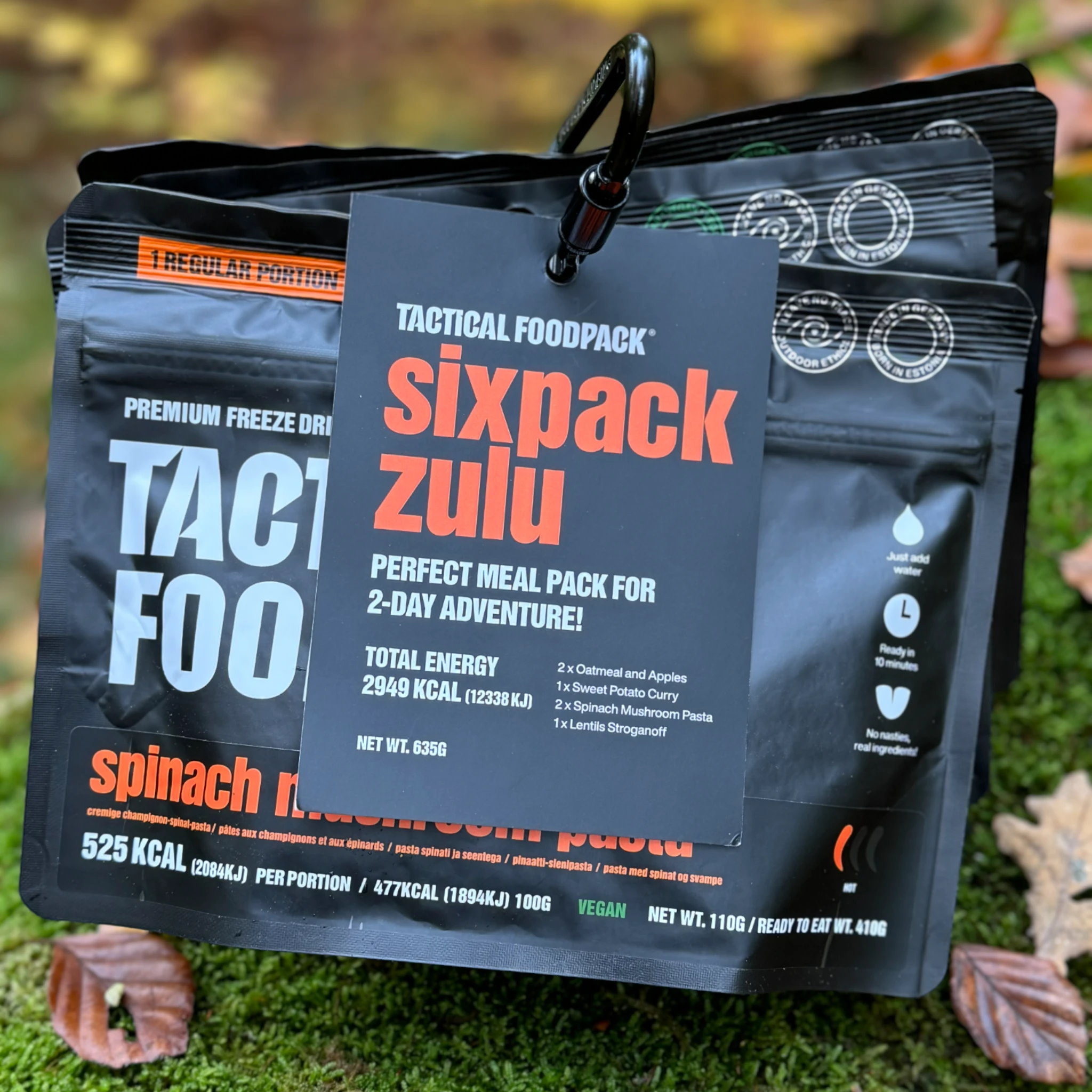 Tactical Foodpack Outdoornahrung Zulu