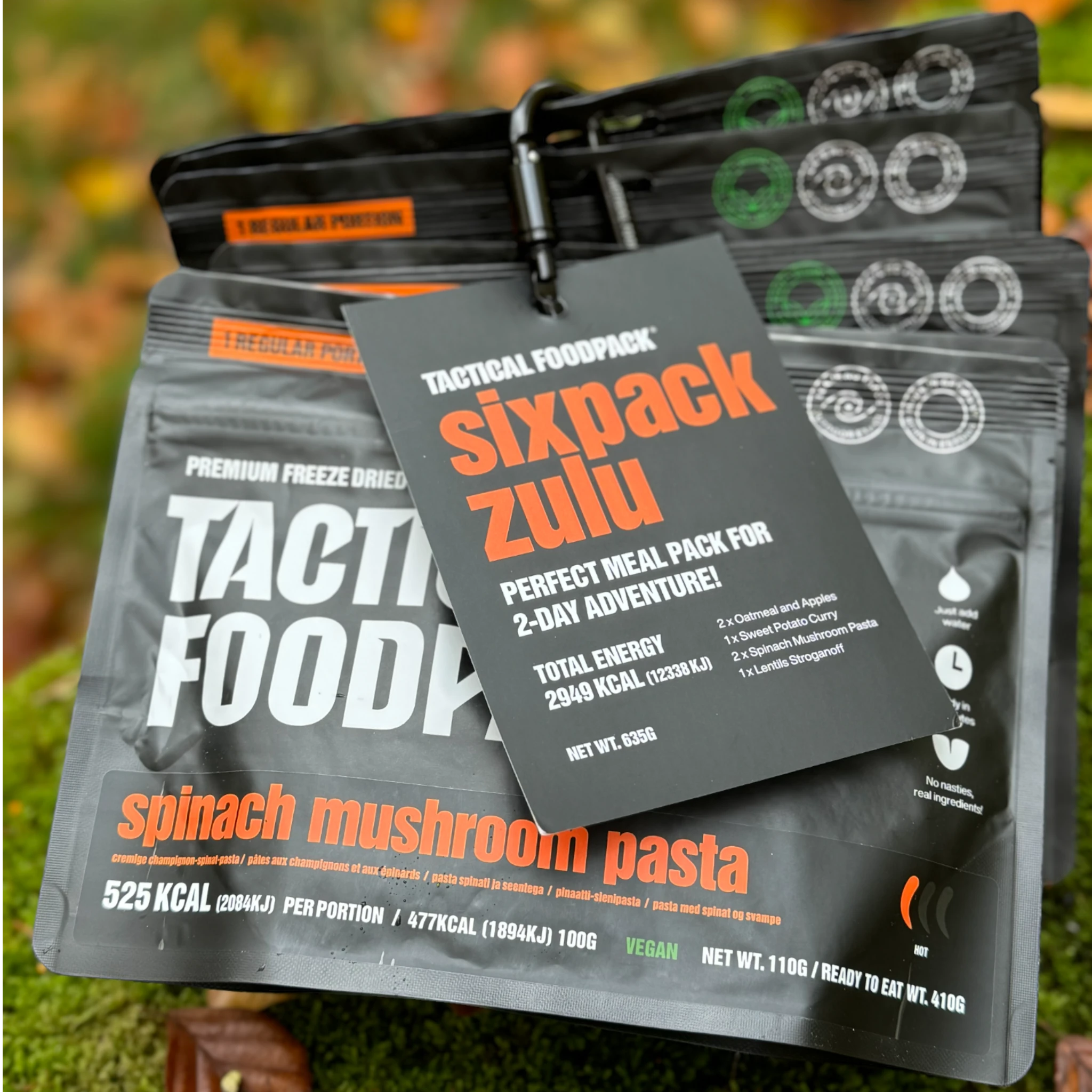 Tactical Foodpack Outdoornahrung Zulu