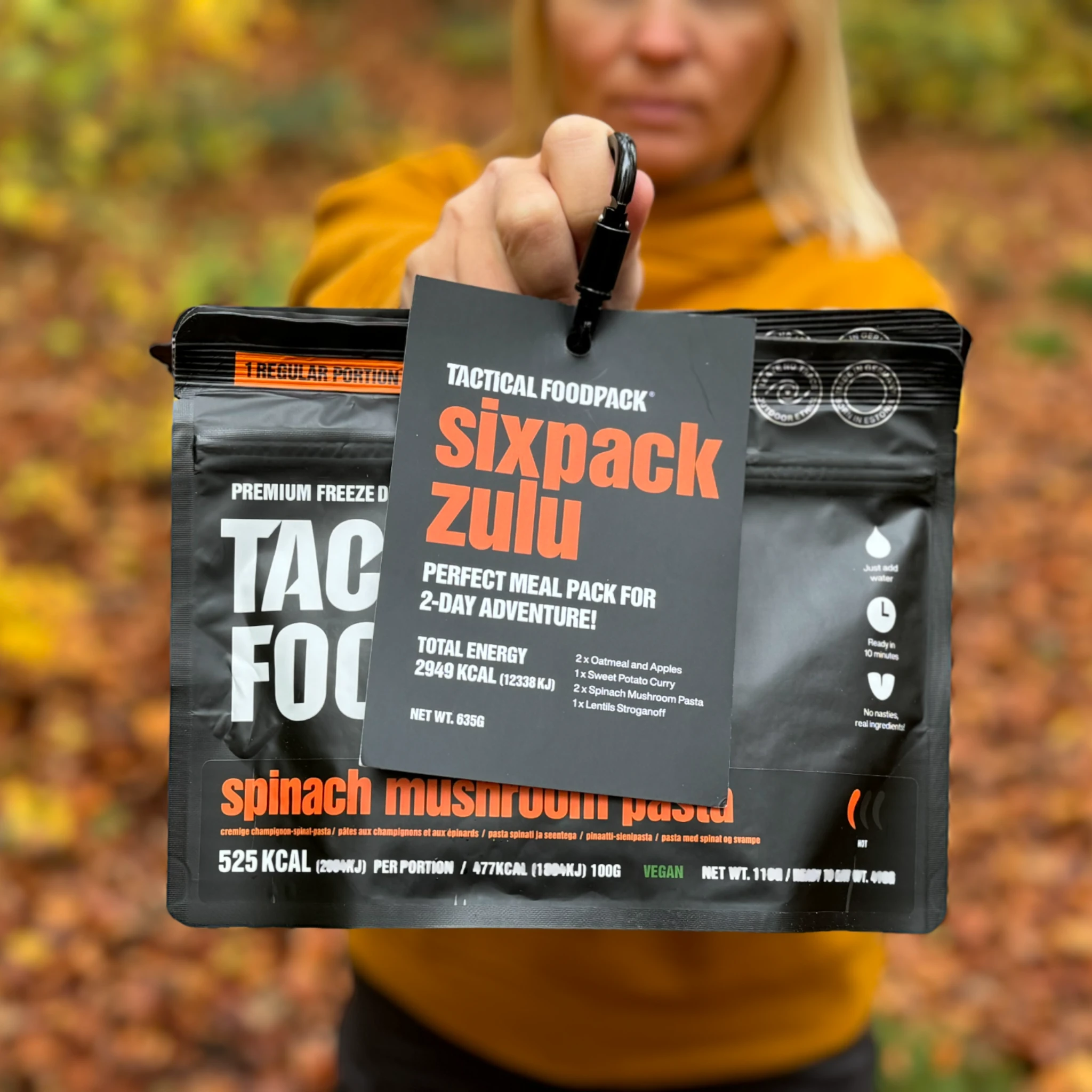 Tactical Foodpack Outdoornahrung Zulu