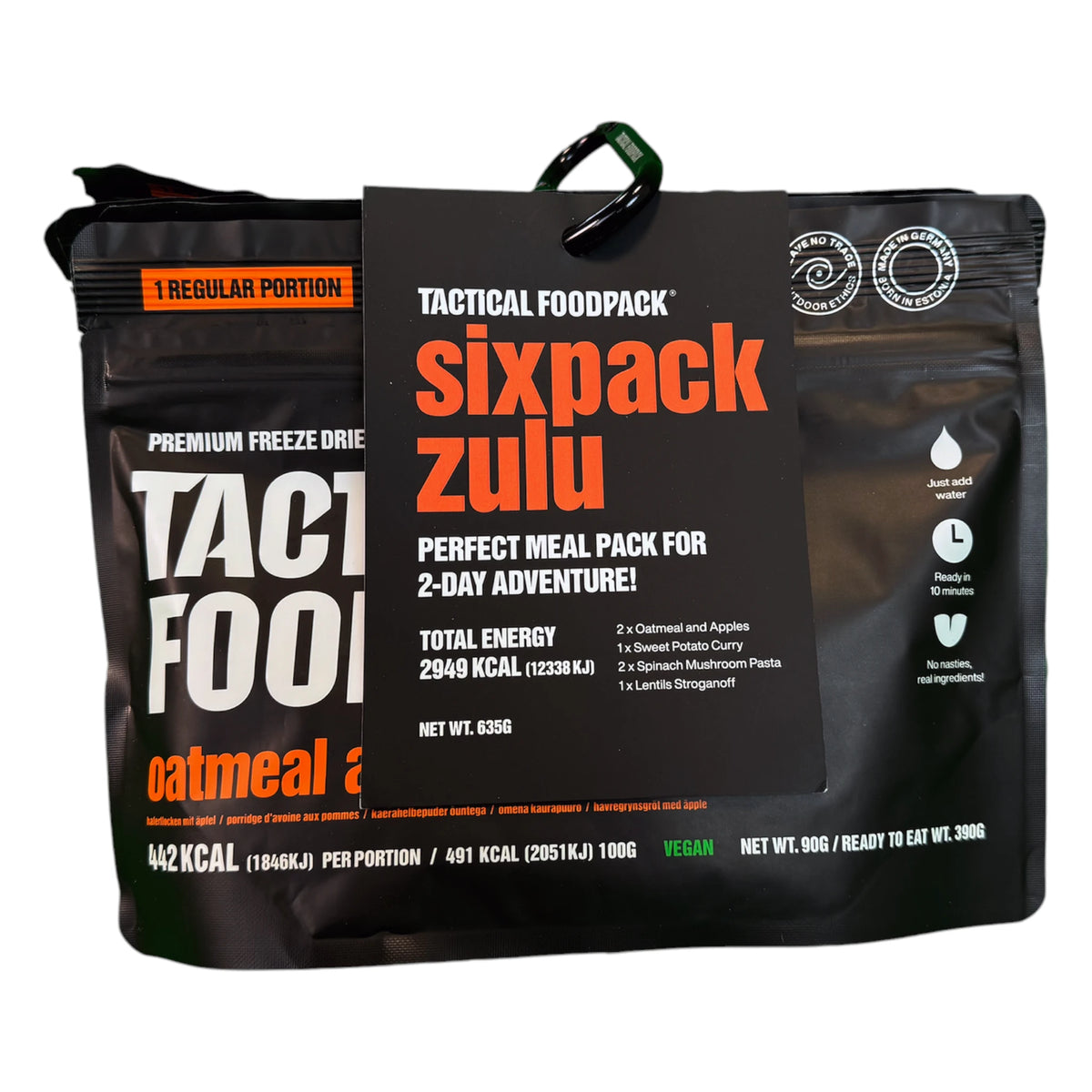 Tactical Foodpack Outdoornahrung Zulu