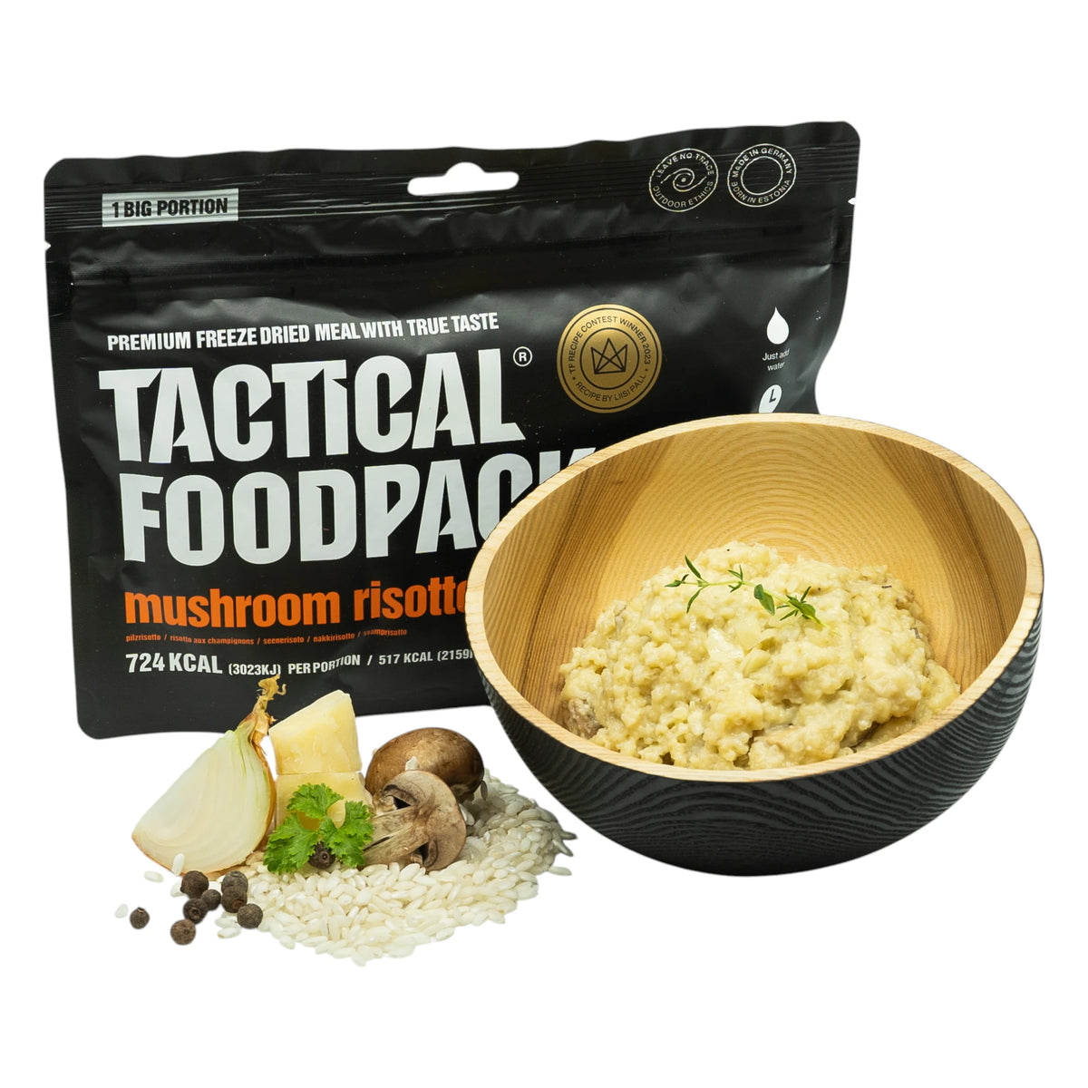 Tactical Foodpack Outdoornahrung BIG Pilz Risotto