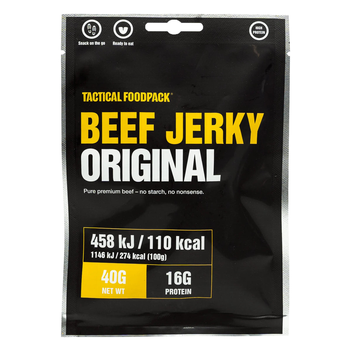 Tactical Foodpack Outdoornahrung Beef Jerky Original