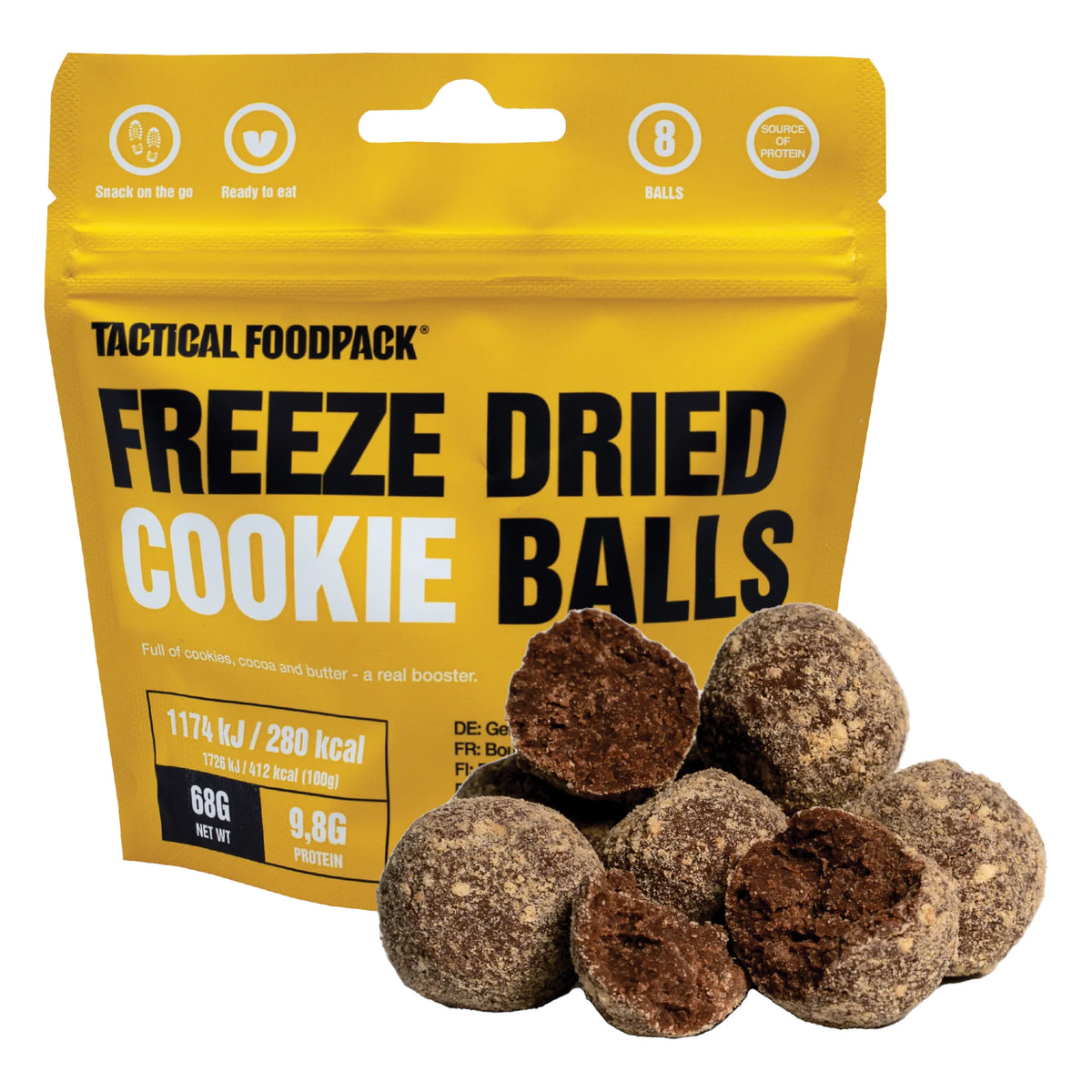 Tactical Foodpack Outdoornahrung Cookie Balls