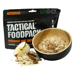 Tactical Foodpack Outdoornahrung Haferflocken mit Äpfeln