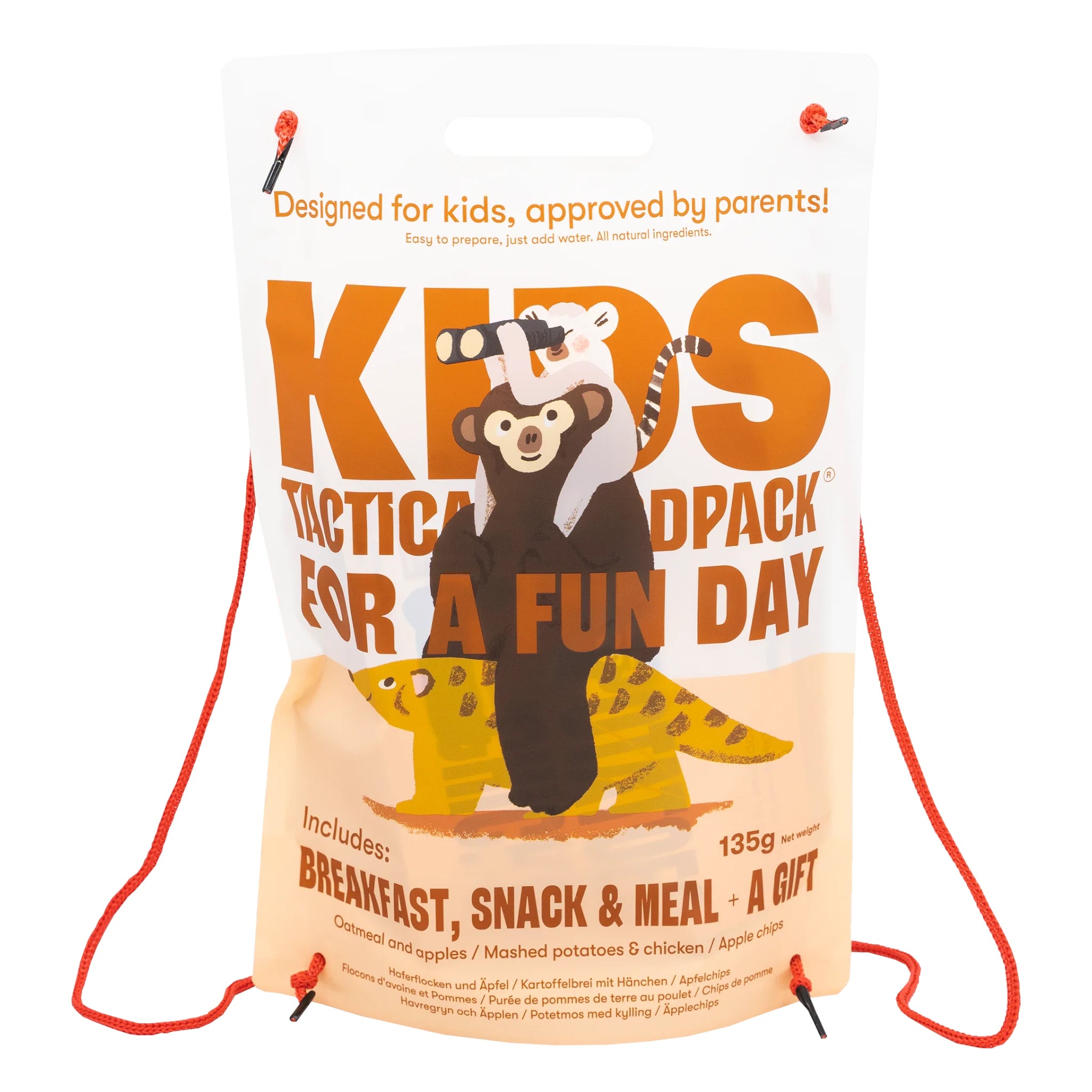 Tactical Foodpack Outdoornahrung KIDS Combo Desert